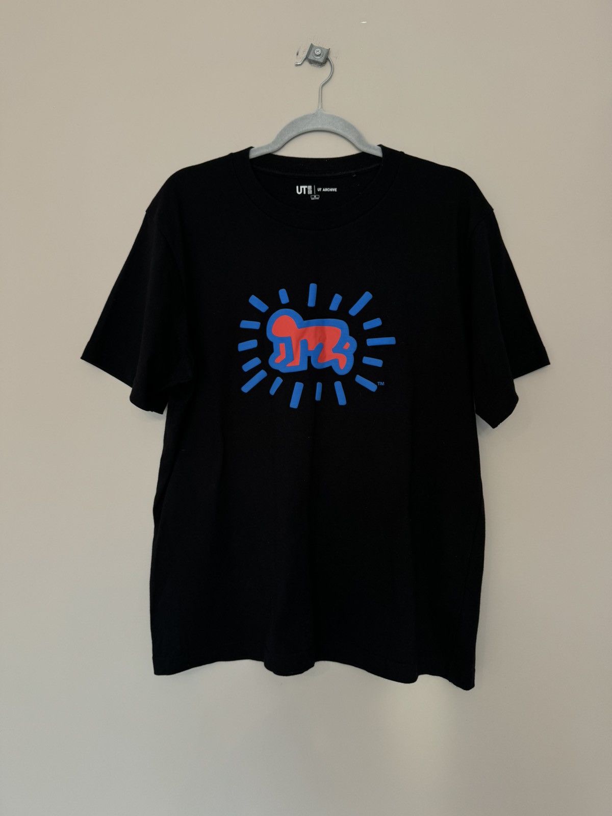 Keith Haring Uniqlo x Keith Haring t shirt collaboration rare center logo Size US M / EU 48-50 / 2 - 1 Thumbnail