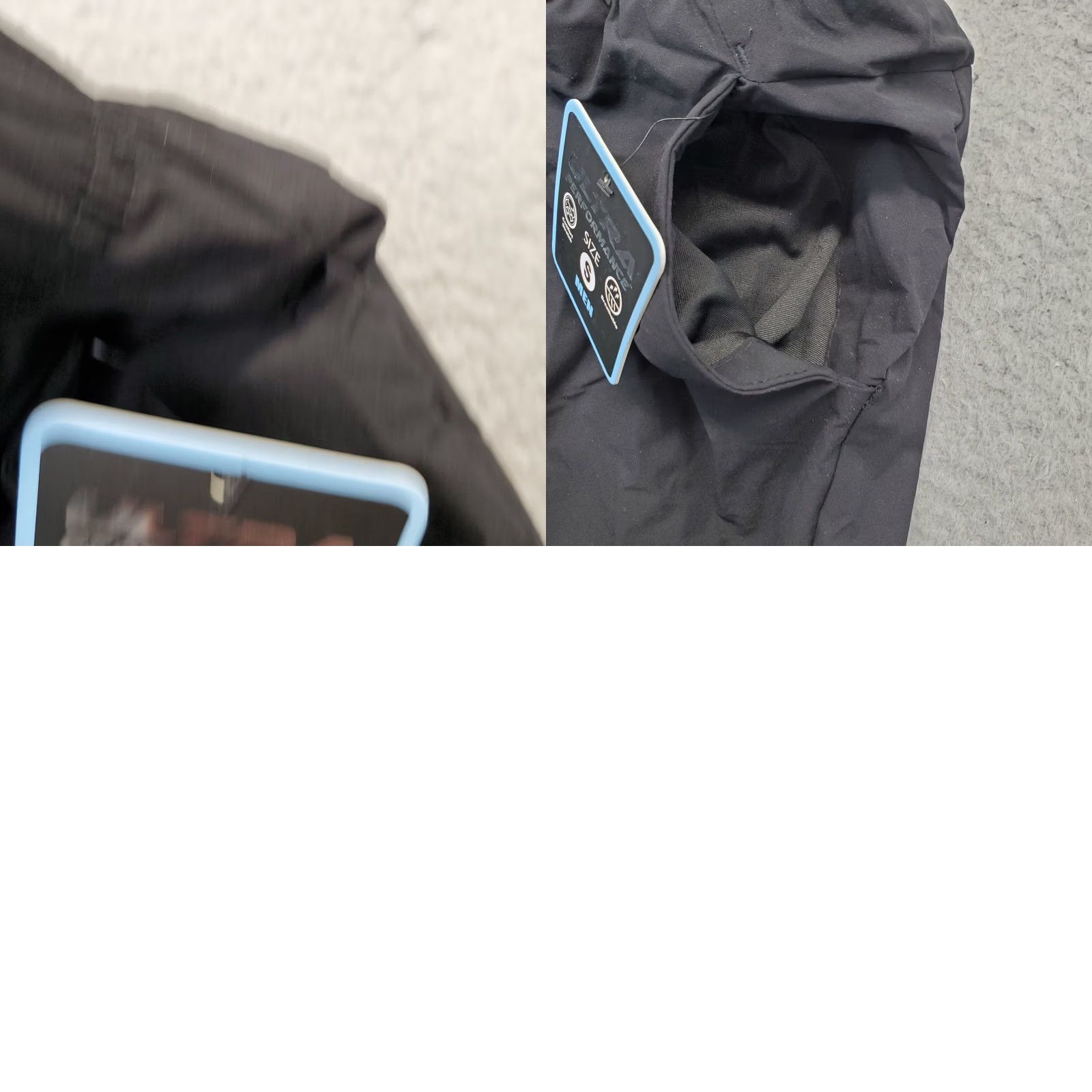 Vintage Ultra Performance Swim Trunk Shorts Mens Small Black Comfort Stretch Drawstring Trunks Size US 29 - 8 Thumbnail