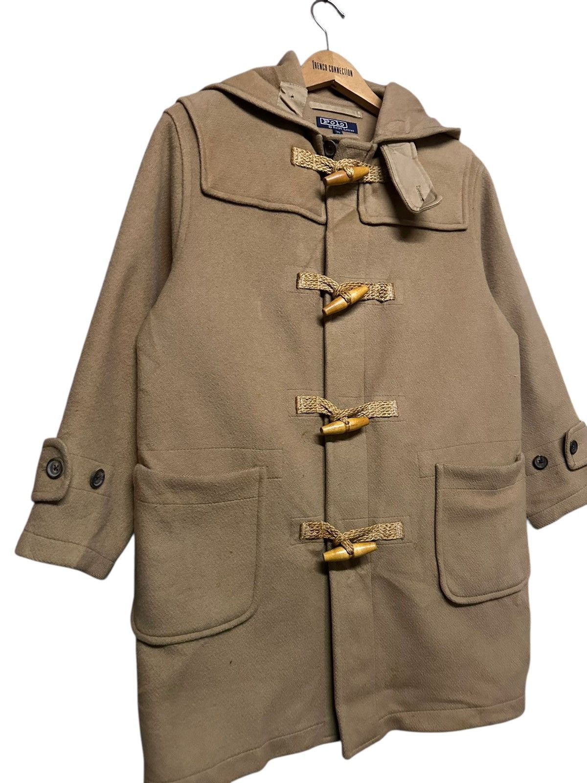 Polo Ralph Lauren Vtg🔥Polo Ralph Lauren Duffle Coat Wool Jacket Size US L / EU 52-54 / 3 - 4 Thumbnail