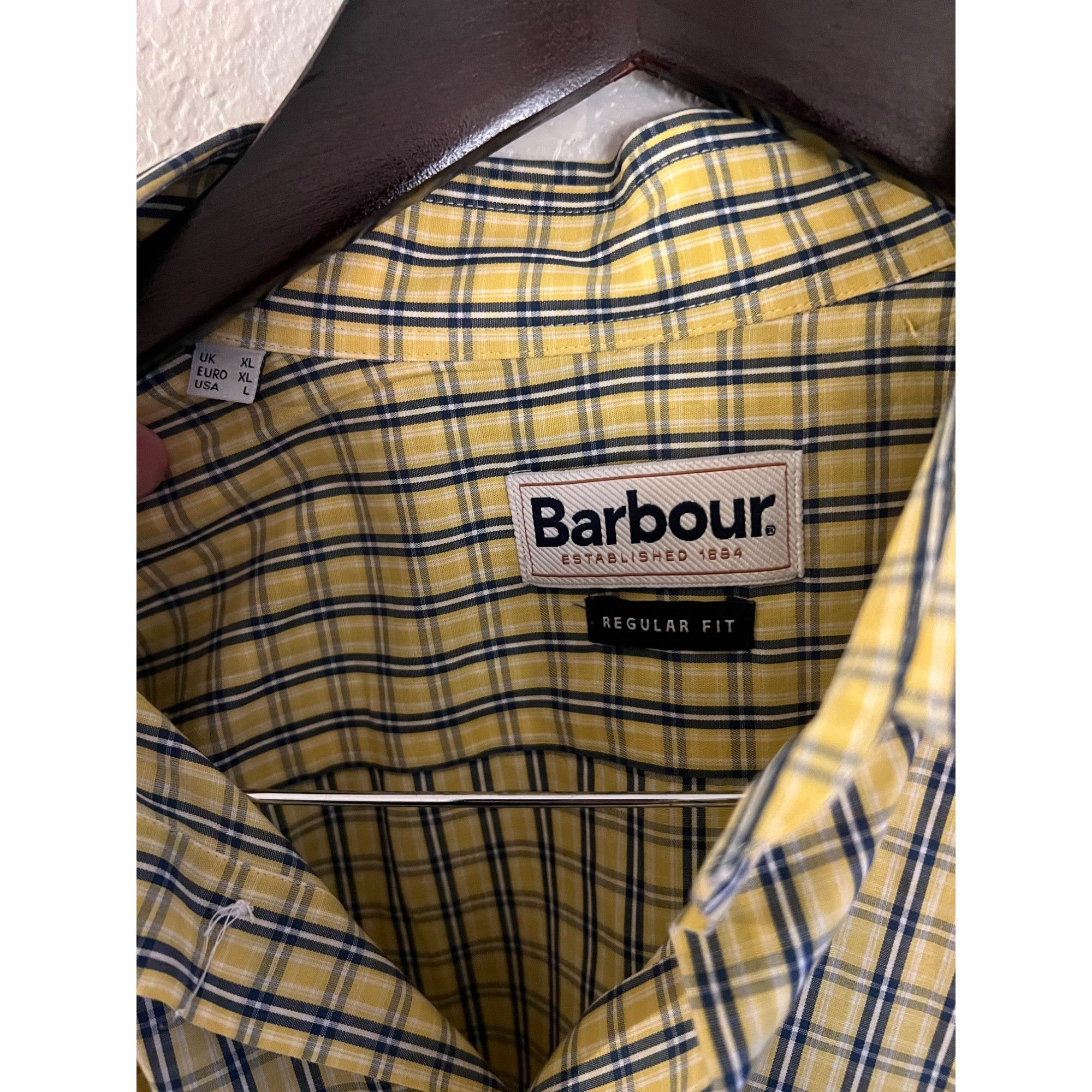 Barbour Barbour Long Sleeve Button Up Shirt - Size L Size US L / EU 52-54 / 3 - 3 Thumbnail