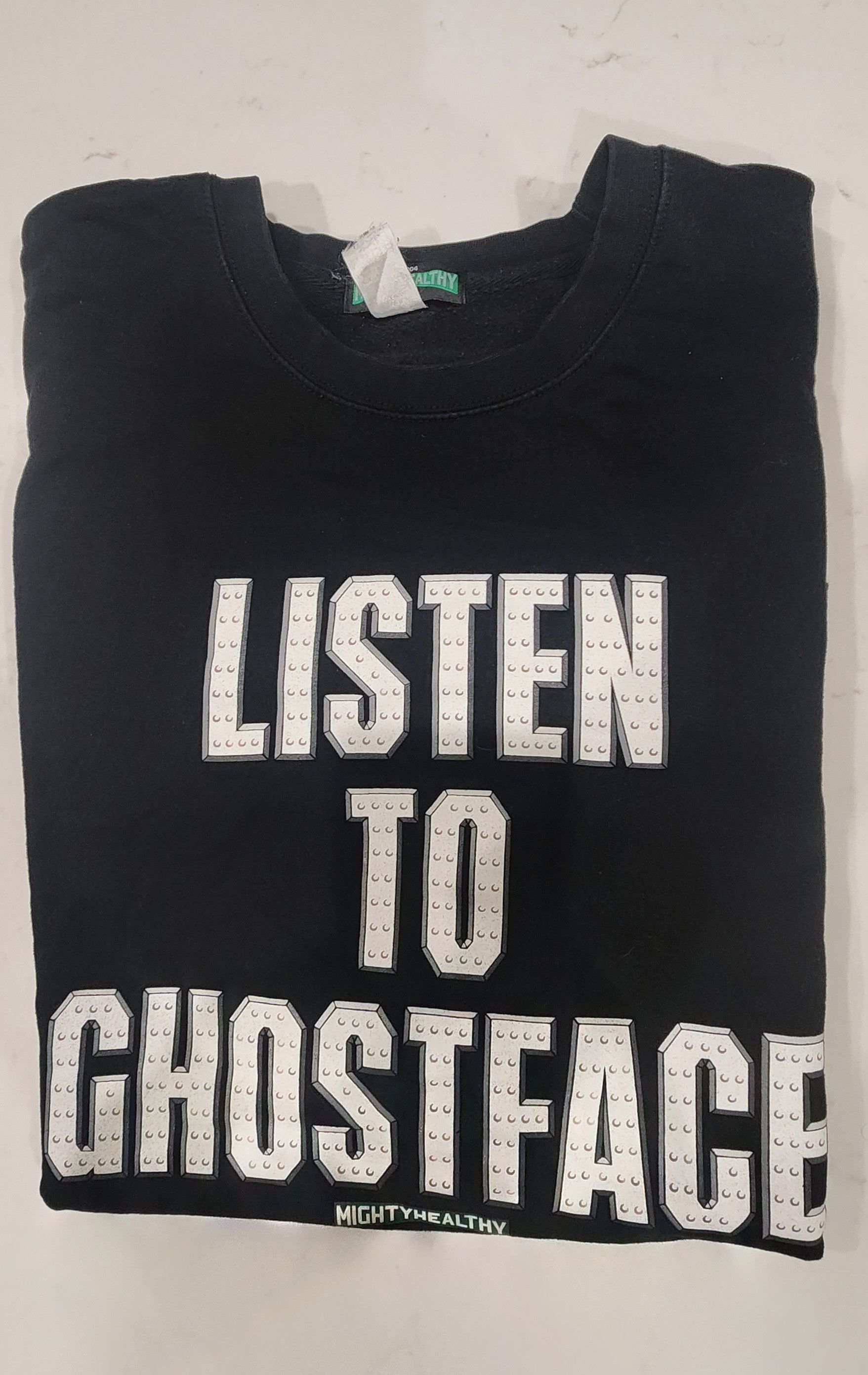 Mighty Healthy Listen to Ghostface Sweatshirt Size US XXL / EU 58 / 5 - 8 Thumbnail