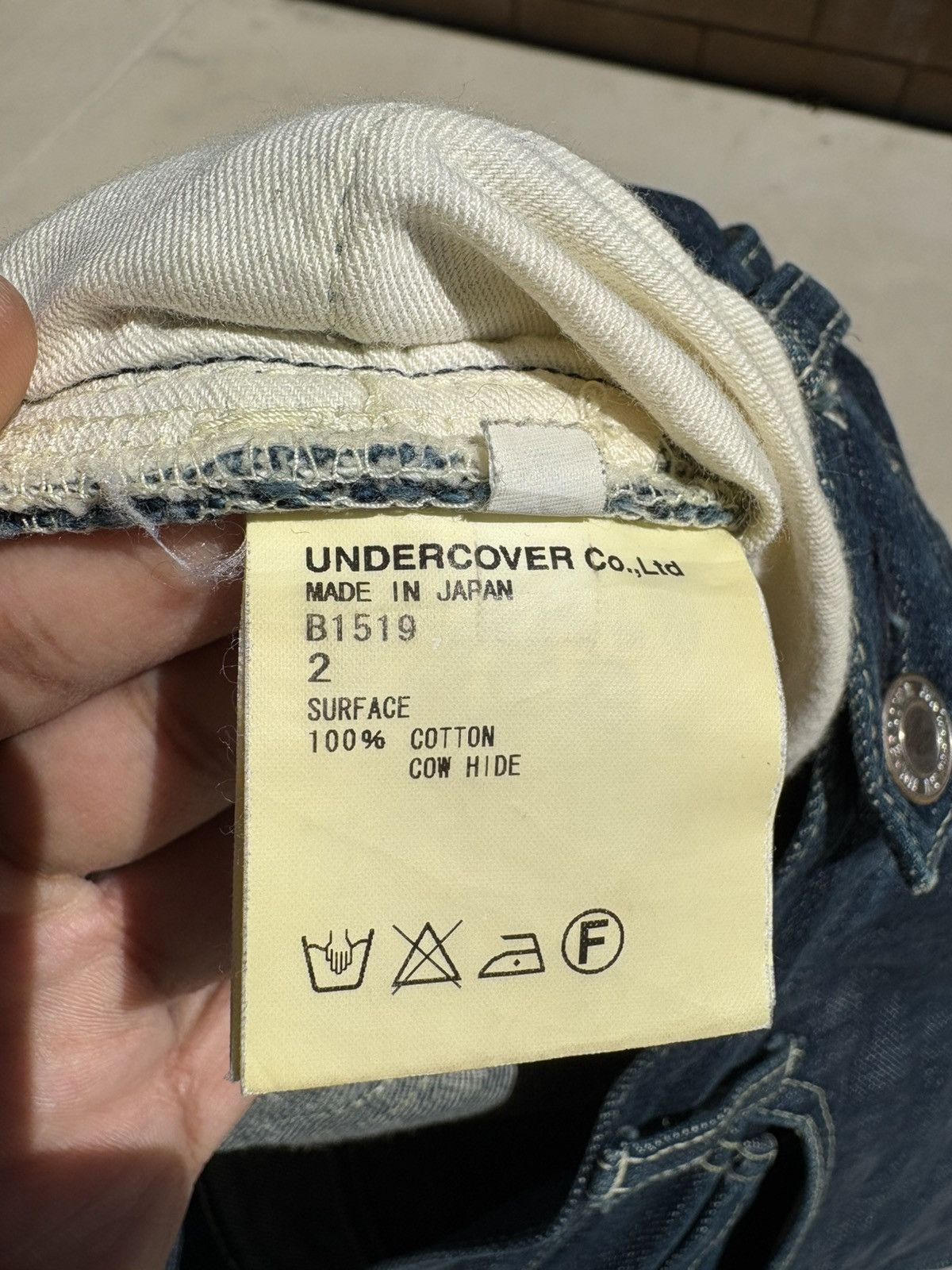 Undercover Undercover docking denim Size US 29 - 4 Thumbnail