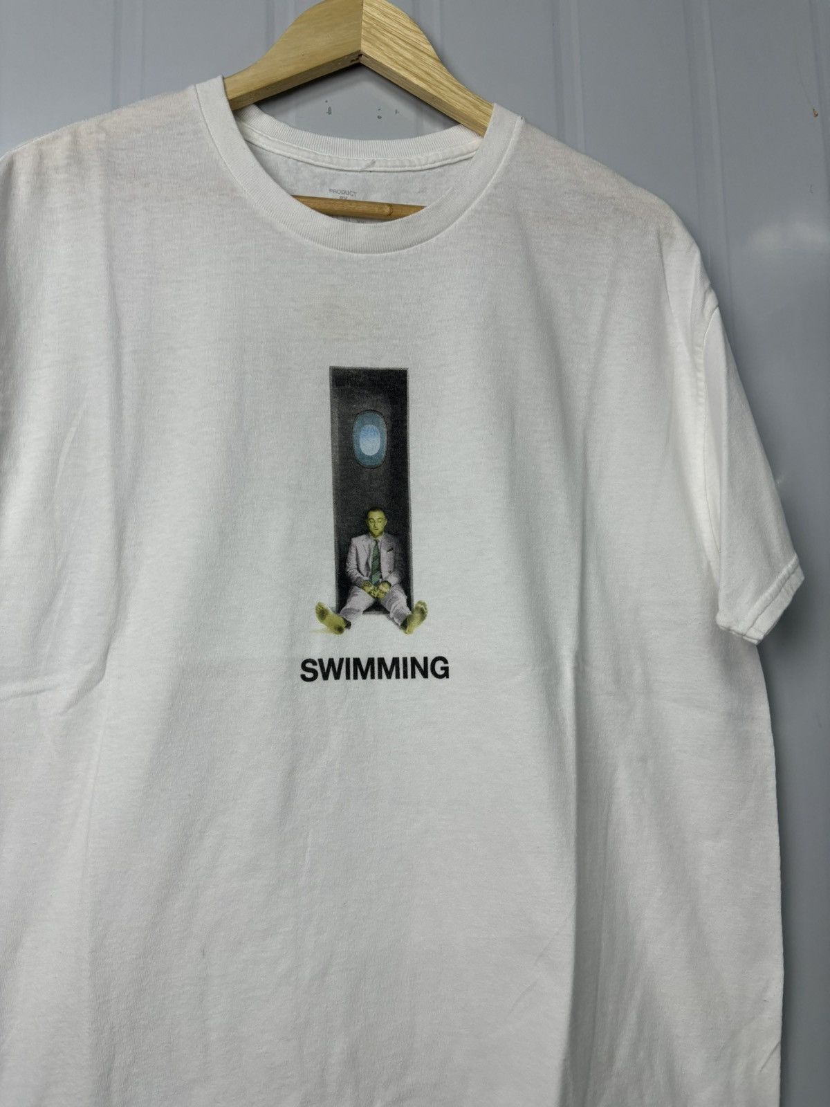 Mac Miller × Vintage RARE! Last Tour Mac Miller Swimming Rap Tee Size US L / EU 52-54 / 3 - 1 Thumbnail