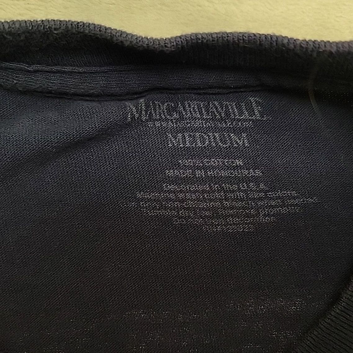 Vintage Margaritaville Shirt Mens M Blue Jimmy Buffett Konky Tonkin' Broadway Nashville T-Shirt Crew Neck Short Sleeve Graphic Print Cotton Jersey Men M Blue Size US M / EU 48-50 / 2 - 3 Thumbnail