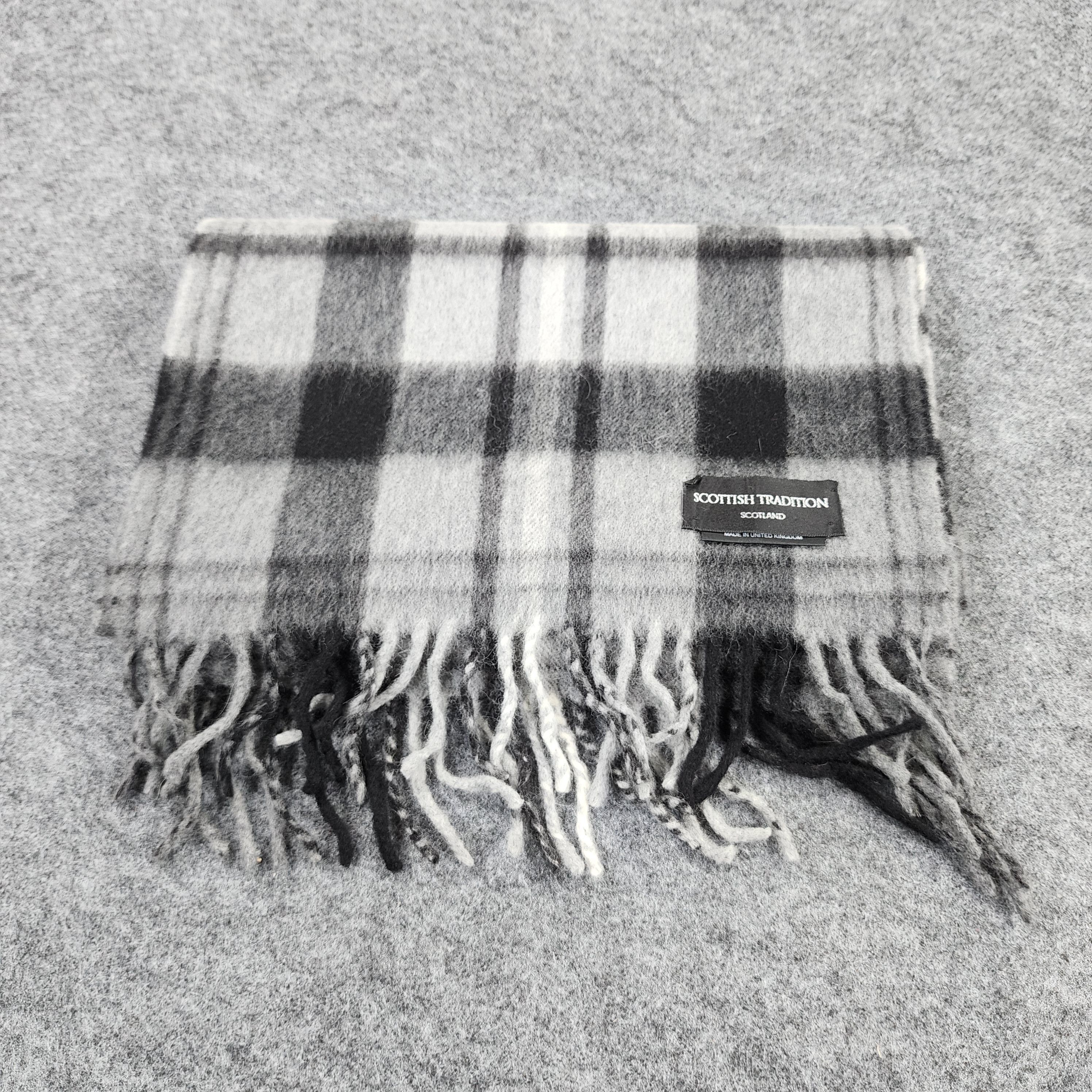 Vintage Scottish Tradition Scarf / Muffler / Neckwear D009 Size ONE SIZE - 2 Thumbnail