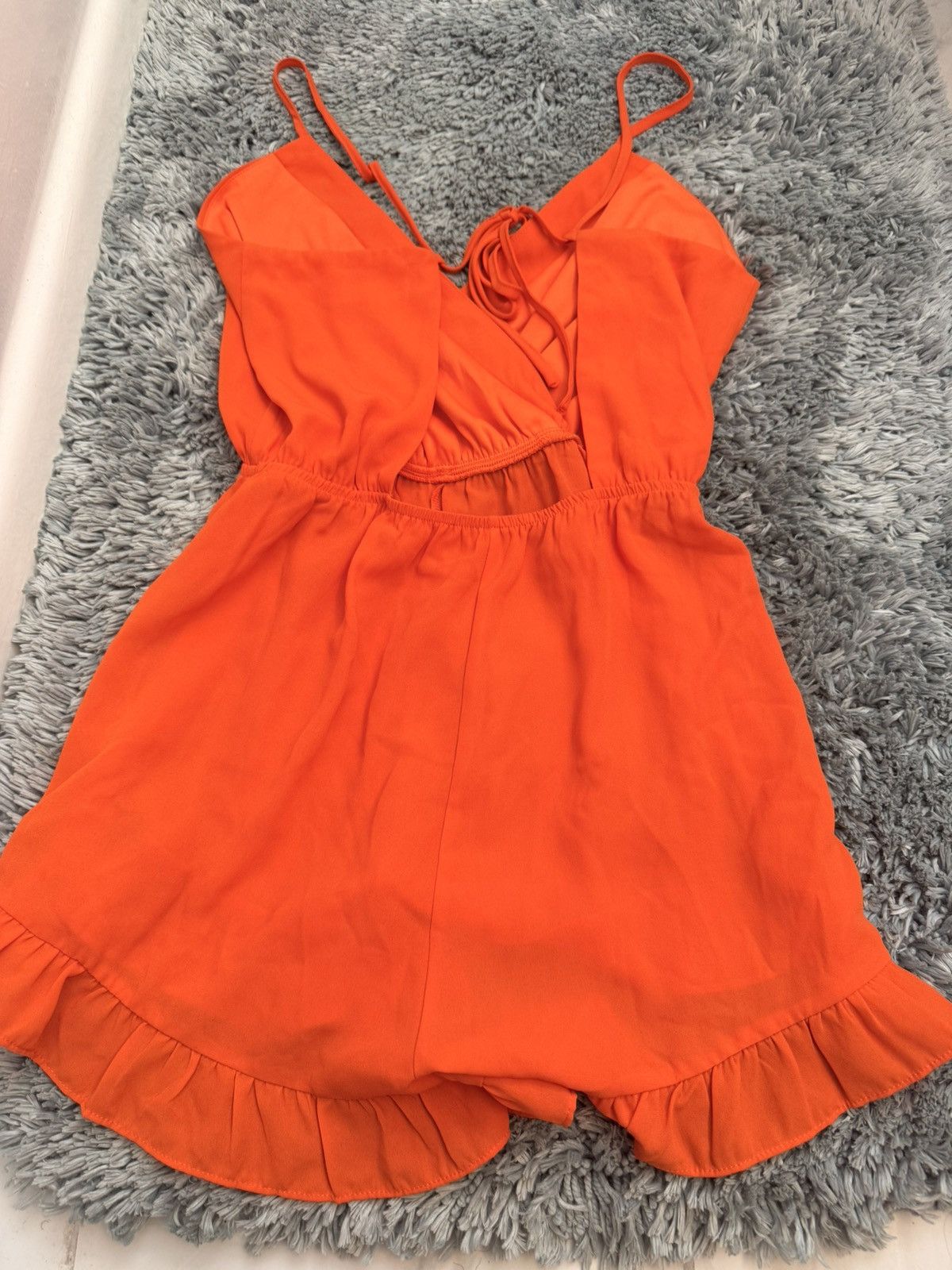 superdown Superdown Kehlani Romper in Orange Size Small Size 27" / US 4 / IT 40 - 4 Thumbnail