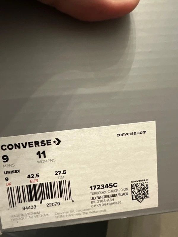 Rick Owens Rick Owens x Converse low -Top Sneakers Size US 9.5 / EU 42-43 - 5 Thumbnail