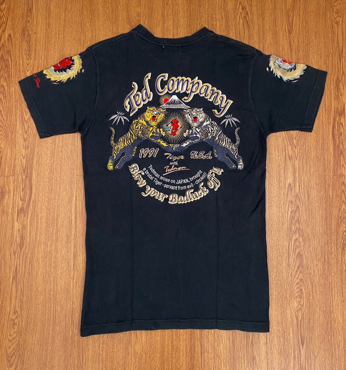 Japanese Brand × Tedman × Vintage Vintage Tedman company embroidery japanese traditional Size US M / EU 48-50 / 2 - 3 Thumbnail