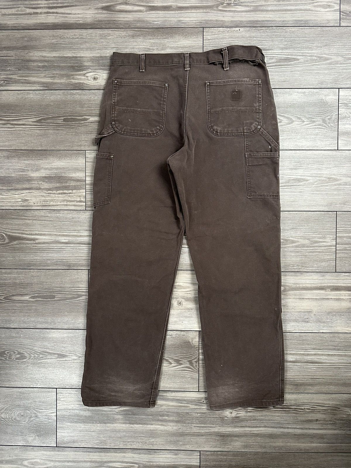 Carhartt Paint Splatter Carhartt Double Knee Pants Size US 37 - 2 Thumbnail