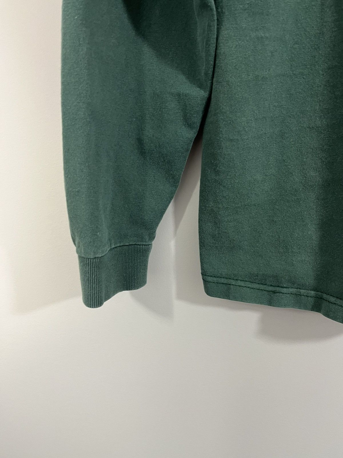 Vintage Rhode Island Faded Green Long Sleeve Shirt Size US L / EU 52-54 / 3 - 12 Thumbnail