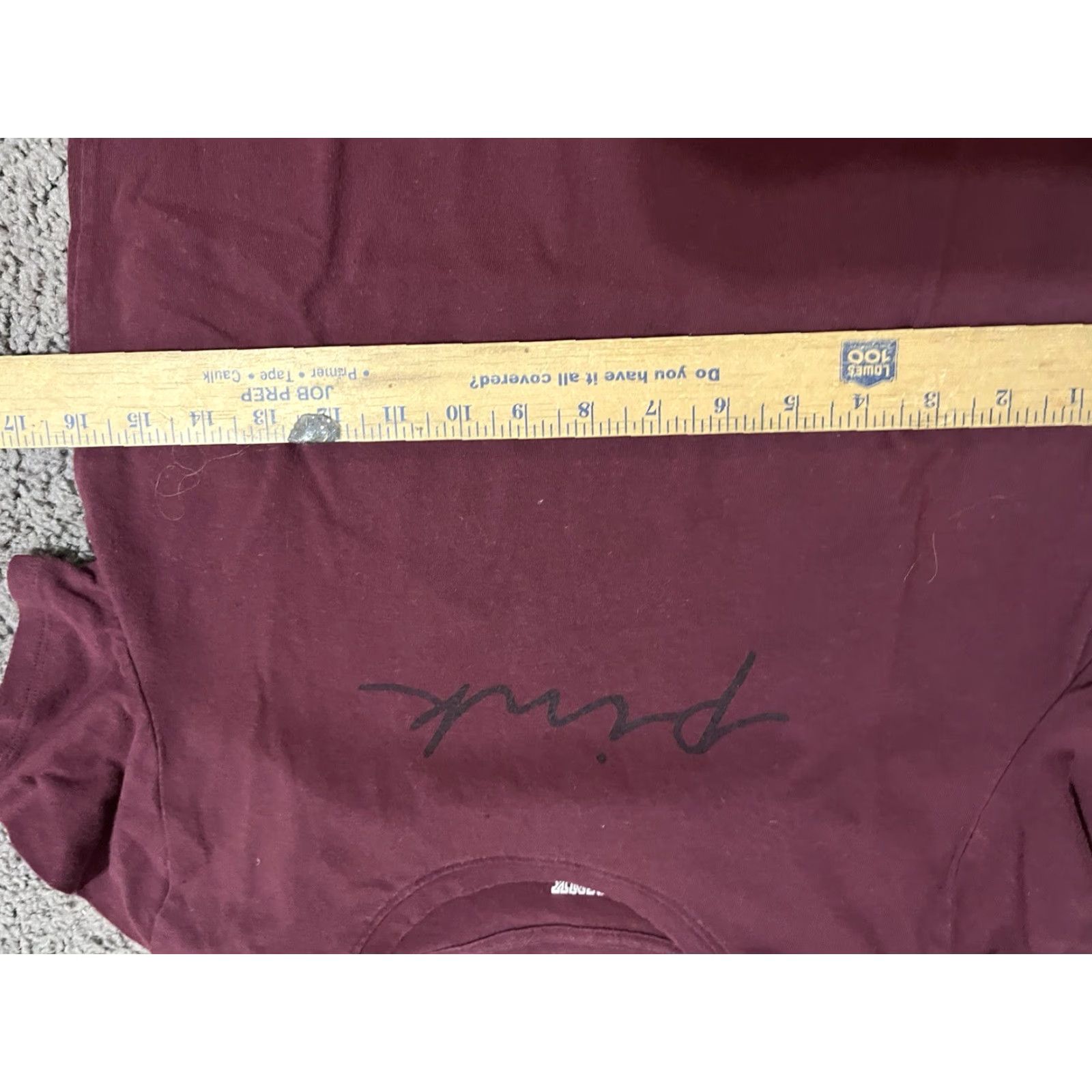 Victoria's Secret VINTAGE Victoria's Secret PINK T-Shirt Shirt XS Maroon Logo Short Sleeve 100% Cotton Women's Regular Modern Basic Size XS / US 0-2 / IT 36-38 - 4 Thumbnail