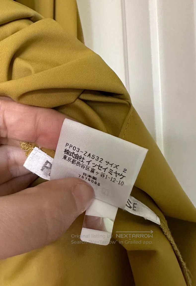 Issey Miyake Issey Miyake size:2 Ginger Yellow Double-breasted Trench C Size XS / US 0-2 / IT 36-38 - 3 Thumbnail