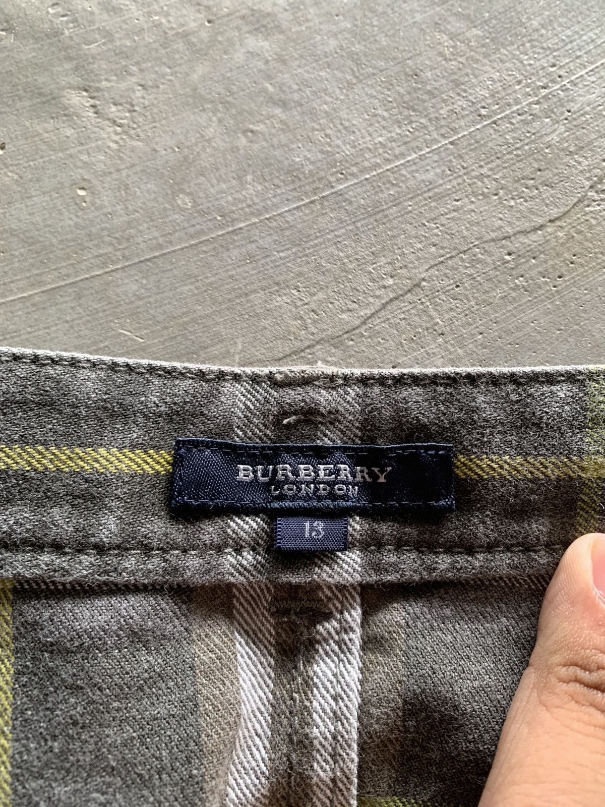 Burberry vintage burberry flannel pant retro gentleman style Size US 33 - 5 Thumbnail