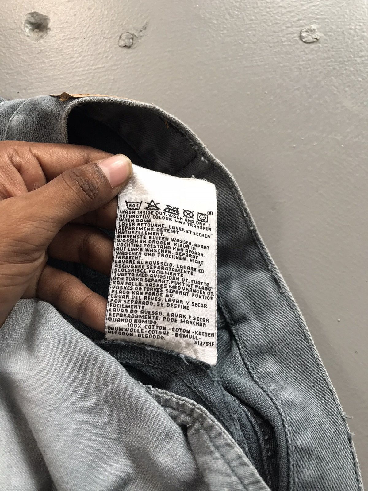 Levi's Vintage Levi’s 501 Sun fade rare denim Size US 32 / EU 48 - 8 Thumbnail