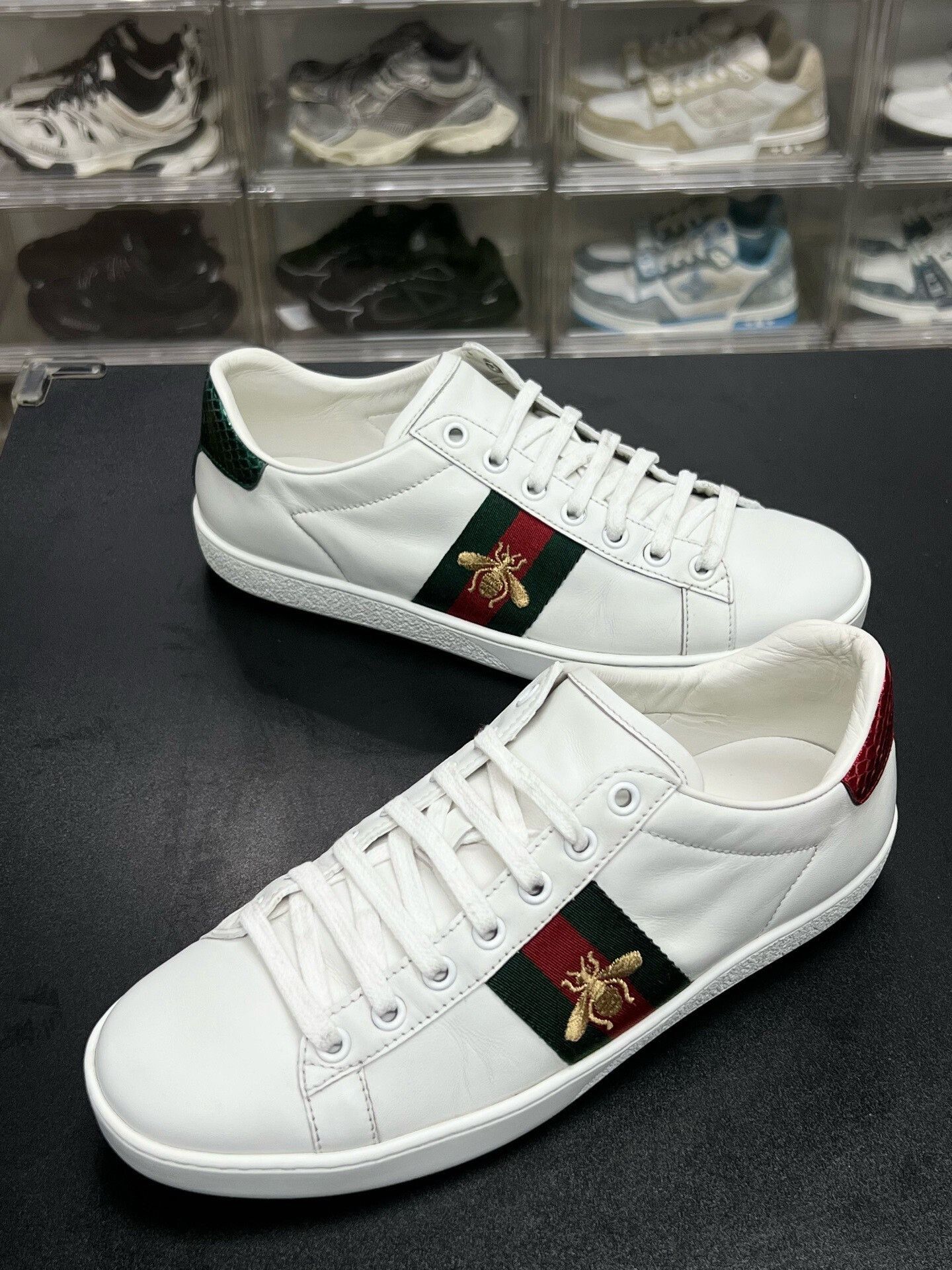 Gucci GUCCI ACE Bee Sneakers Size 37.5 Size US 7.5 / EU 40-41 - 1 Thumbnail