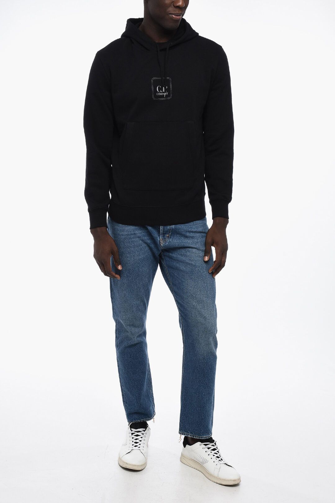 C.P. Company og1mm1024 Hoodie in Black Size US XL / EU 56 / 4 - 4 Thumbnail