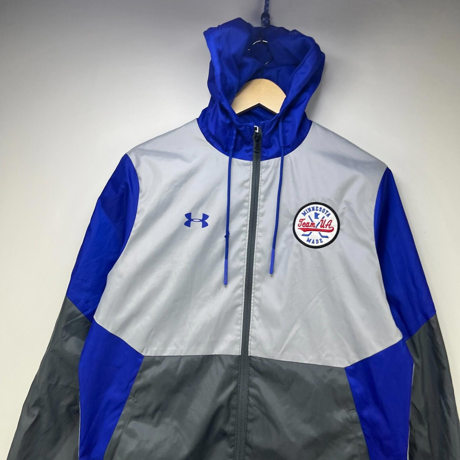 Under Armour Vintage Under Armour Minnesota Hockey Jacket Small Size ONE SIZE - 2 Thumbnail