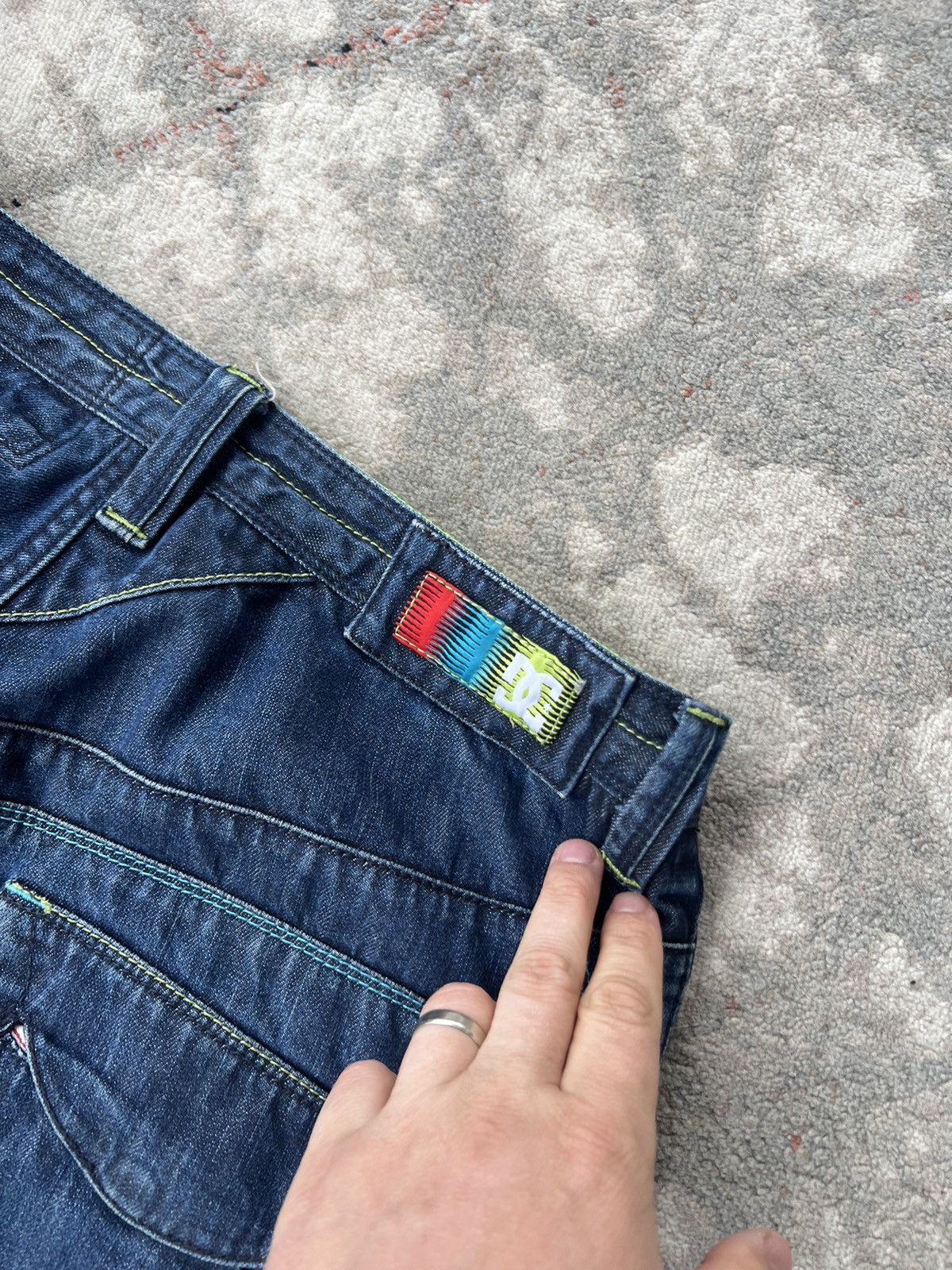DC × Vintage Vintage DC Shoes Denim Pants Size US 34 / EU 50 - 14 Thumbnail