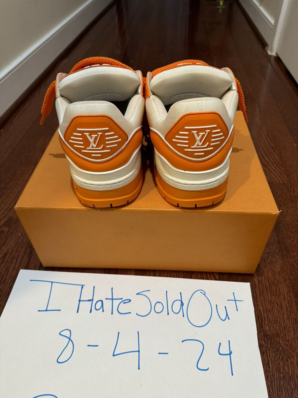 Louis Vuitton Louis Vuitton Maxi Trainers Orange Size US 11 / EU 44 - 4 Thumbnail