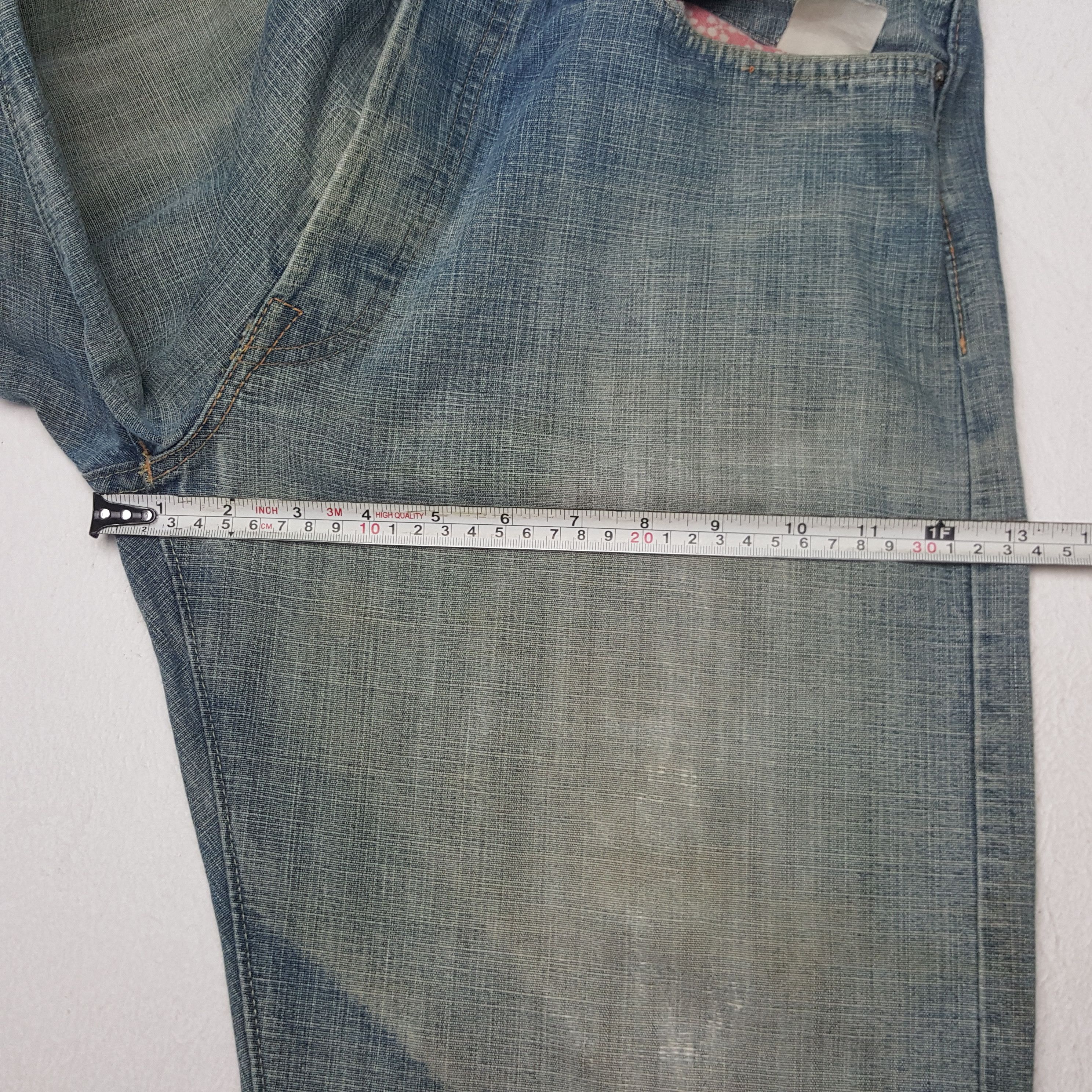 Sugar Cane × Vintage Vintage Sugar Cane Selvedge Japanese Distressed Denim Jeans Size US 31 - 15 Thumbnail