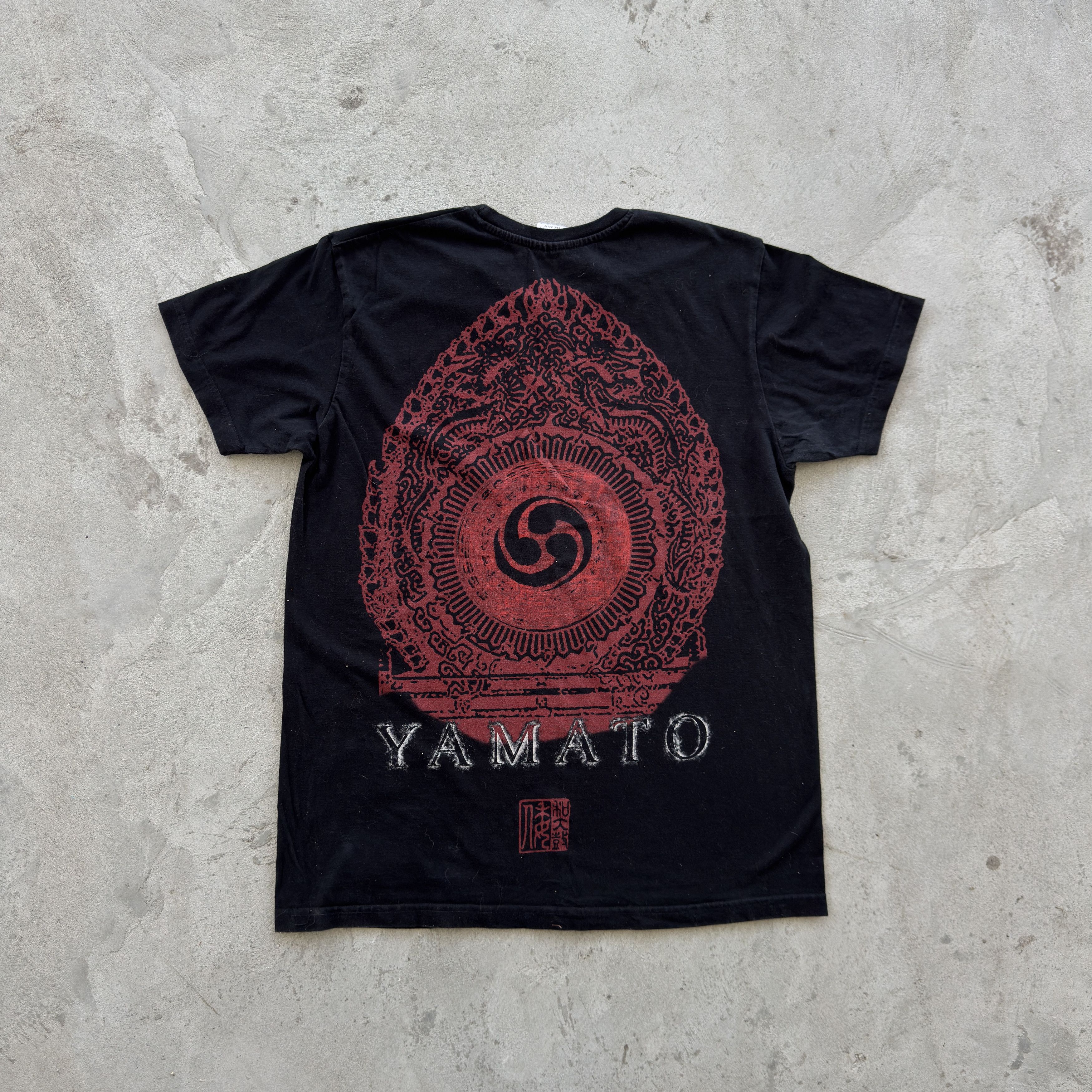 Vintage B&C Yamato Drummer Japanese Kanji Graphic Tee Size M Size US M / EU 48-50 / 2 - 2 Thumbnail