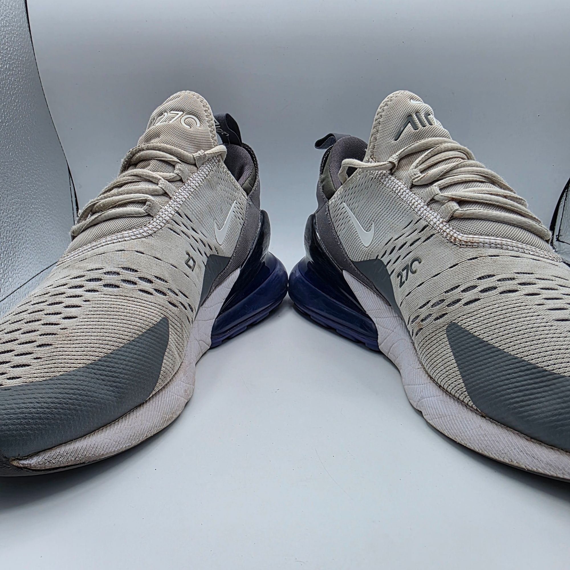 Nike Nike Air Max 270 Mens Size 10 White Persian Violet Athletic Size US 10 / EU 43 - 3 Thumbnail