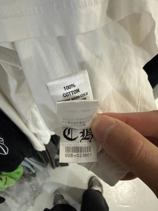 Chrome Hearts Vintage Chrome Hearts Eye Chart T-Shirt White Size US M / EU 48-50 / 2 - 4 Thumbnail