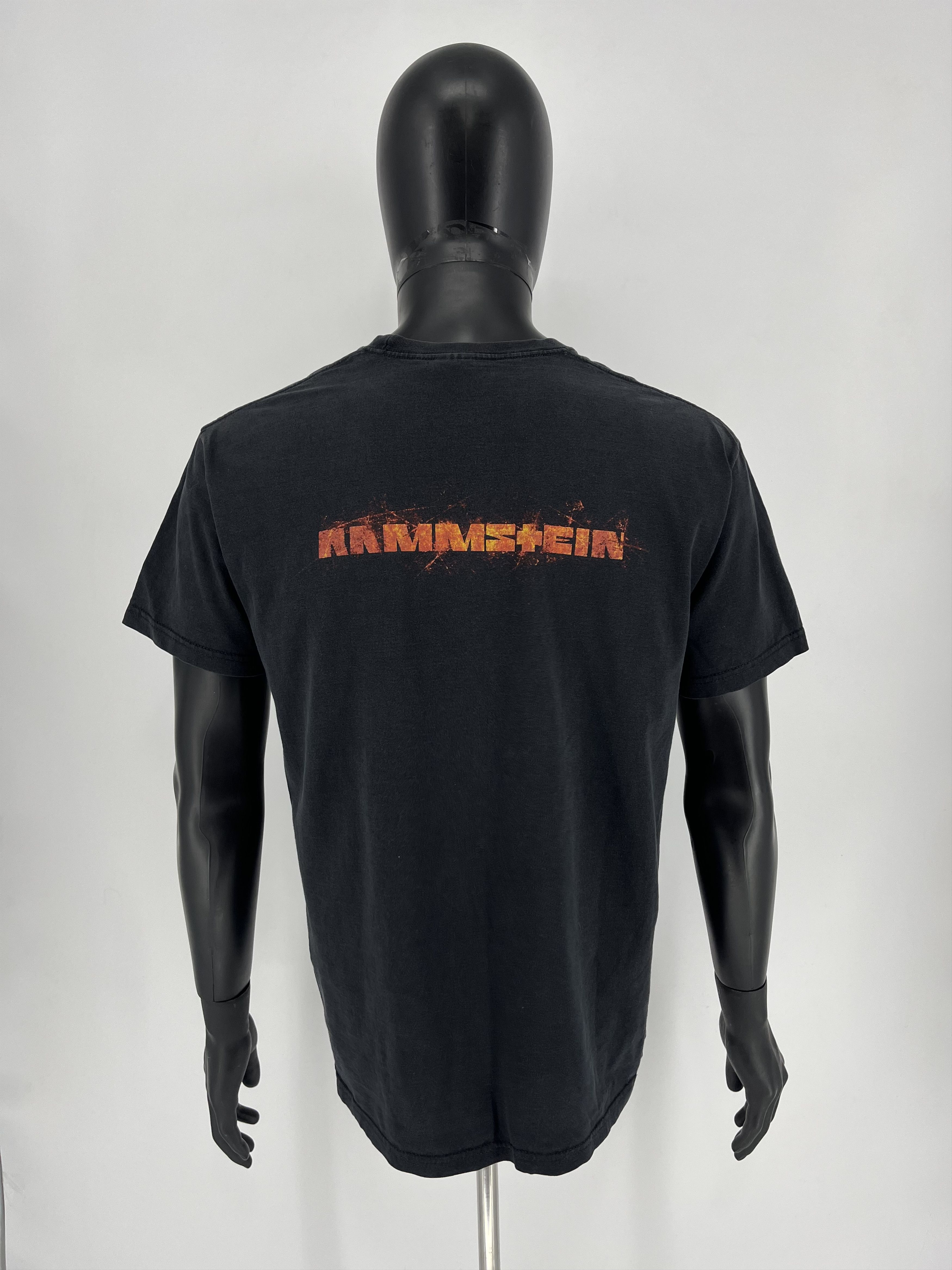 Band Tees × Vintage Vintage Y2K Rammstein “ Liebe ist für alle da” band T Shirt Size US L / EU 52-54 / 3 - 8 Thumbnail