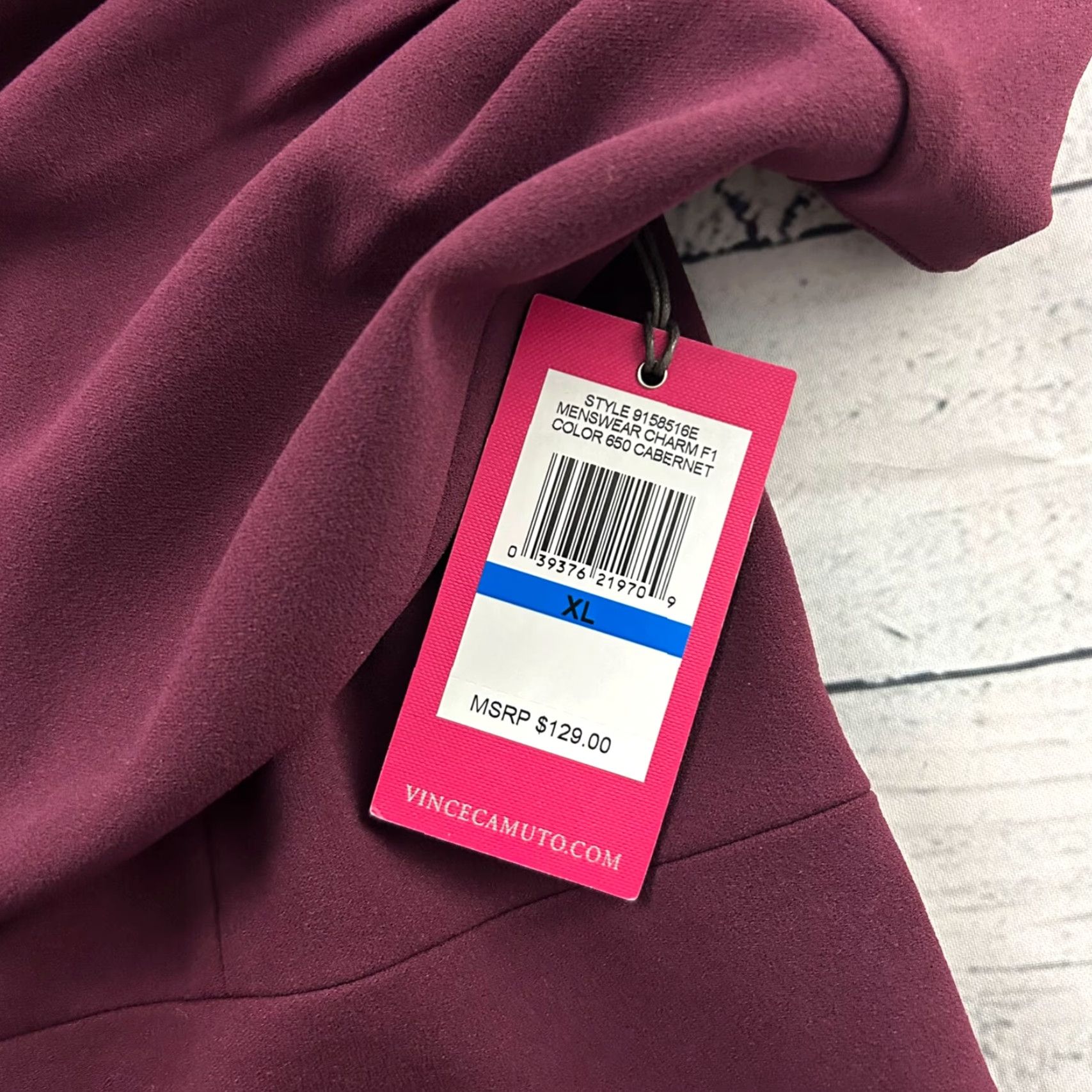 Vince Camuto **Vince Camuto Women's XL Full Zip Blazer Jacket Red** New title: **Vince Camuto Women's XL Full Zip Blazer Jacket Red** Size XL / US 12-14 / IT 48-50 - 4 Thumbnail