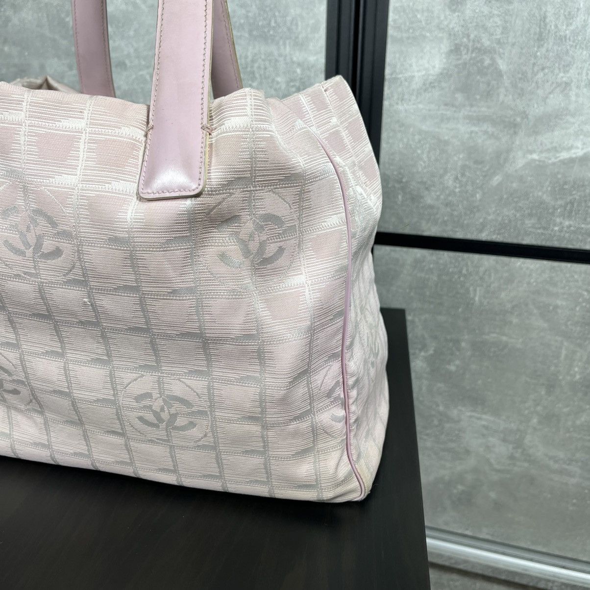 Chanel CHANEL ALIGNE PINK TRAVEL LINE NYLON TOTE BAG HAND BAG RARE Size ONE SIZE - 10 Thumbnail