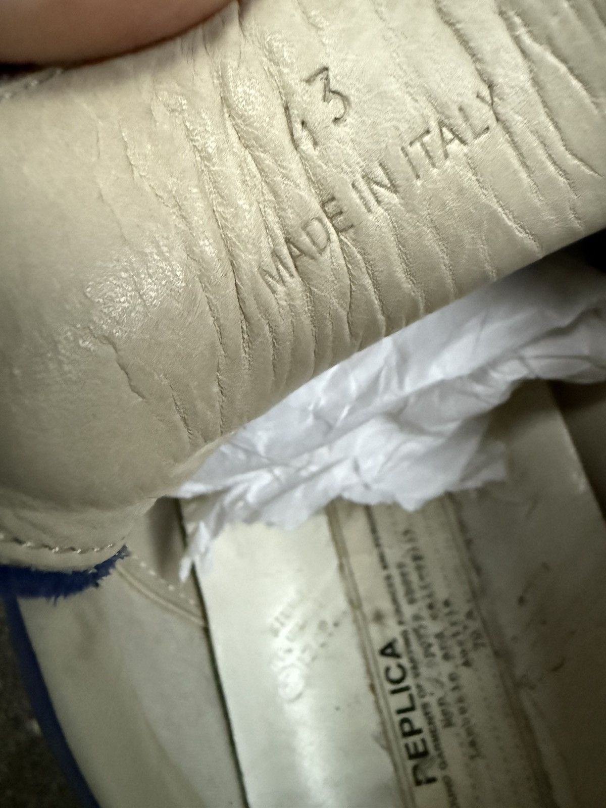 Maison Margiela Maison Margiela Blue GAT 43 Size US 10 / EU 43 - 7 Thumbnail
