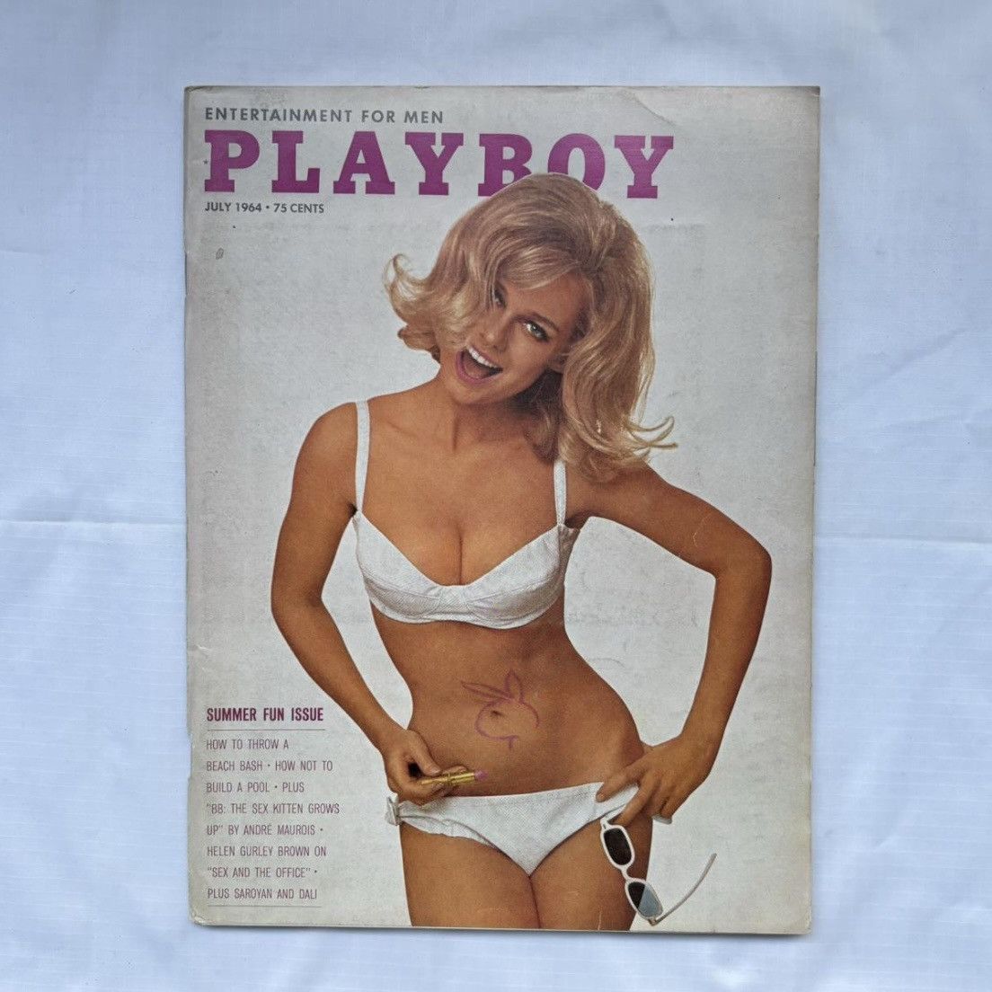 Playboy VINTAGE PLAYBOY MAGAZINE JULY 1964 Size ONE SIZE - 4 Thumbnail