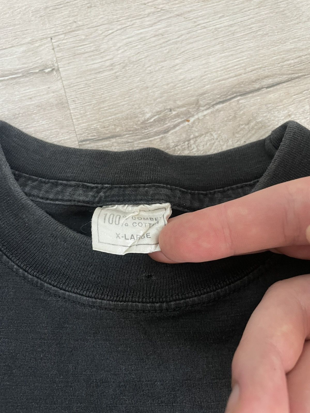 Vintage Vintage Faded Bone In Love Tee Skeleton Distressed Y2k Size US XL / EU 56 / 4 - 6 Thumbnail