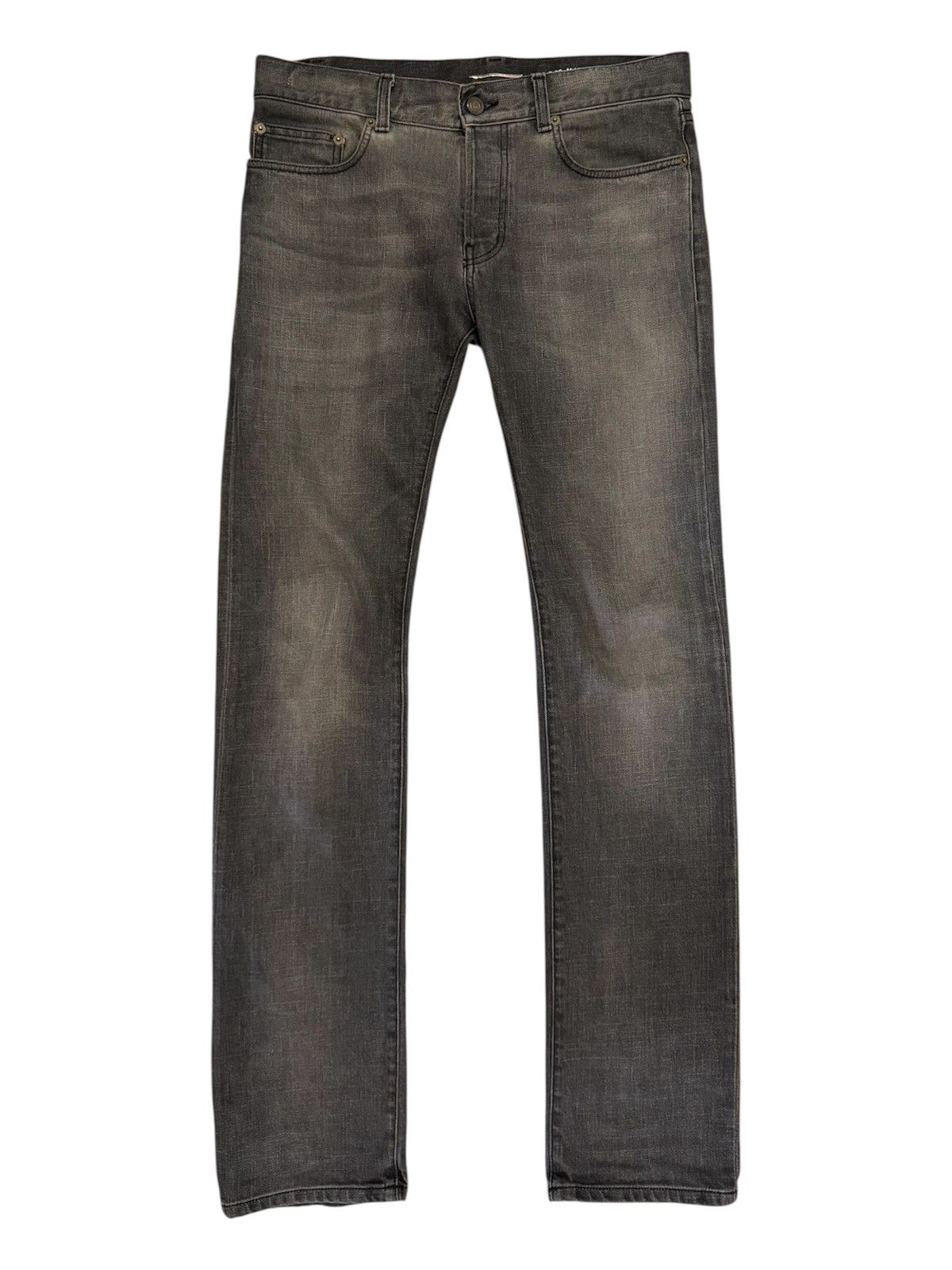 Saint Laurent Paris Saint Laurent Paris SS13 D03 Slim Straight Fit Denim Size US 29 - 1 Thumbnail