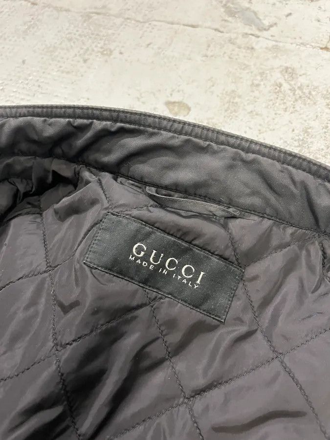 Gucci 2000s Gucci Double Pocket Black Jacket Size US M / EU 48-50 / 2 - 9 Thumbnail