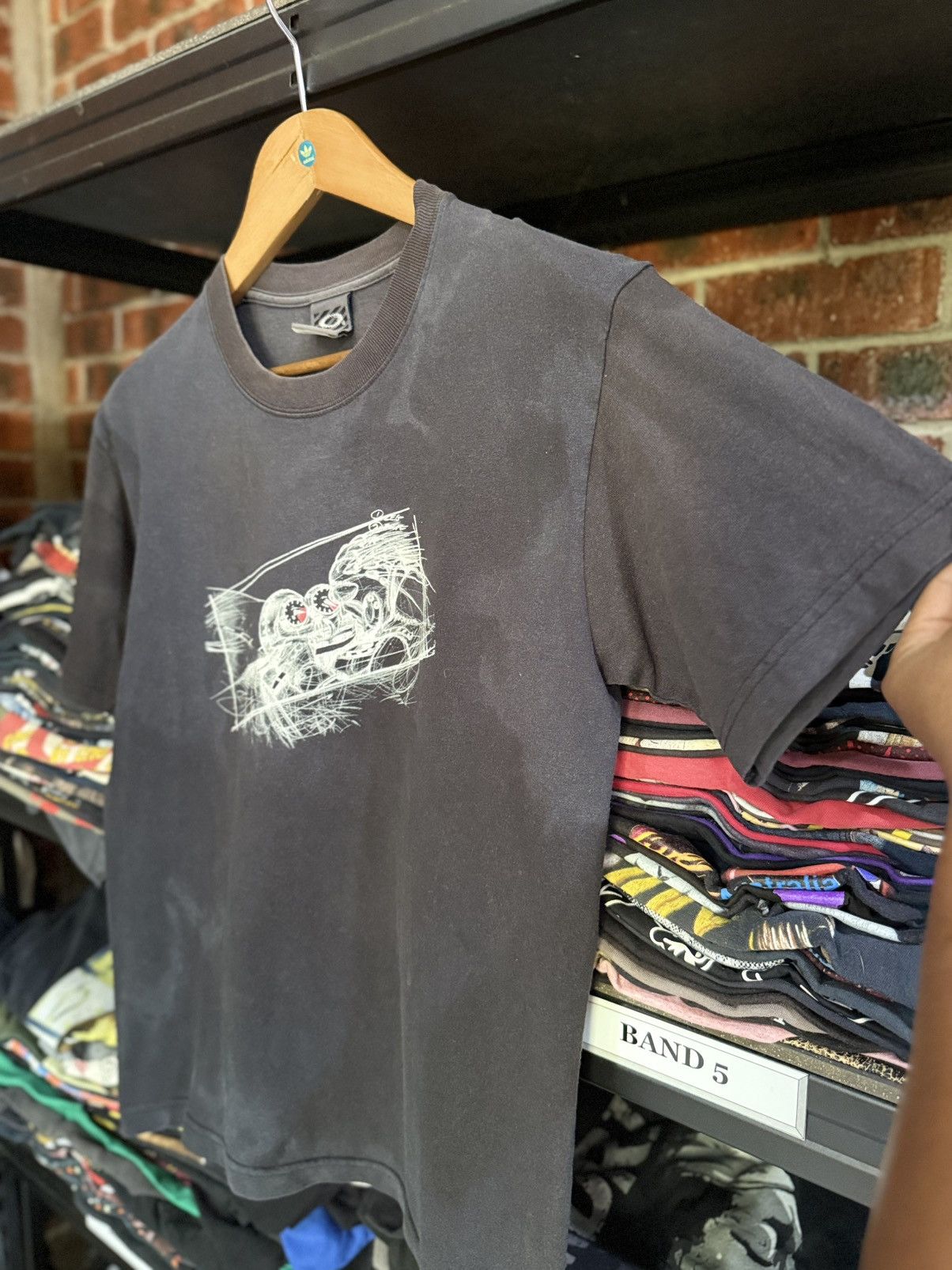 Oakley Thrashed Vintage Oakley Software Factory Pilot Sun Faded T Size US M / EU 48-50 / 2 - 8 Thumbnail