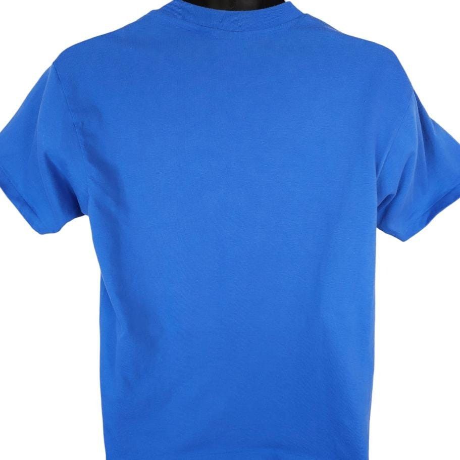 Vintage Vintage 1490 KBZY T Shirt Mens Size Medium Blue 80s Oregon Size US M / EU 48-50 / 2 - 3 Thumbnail