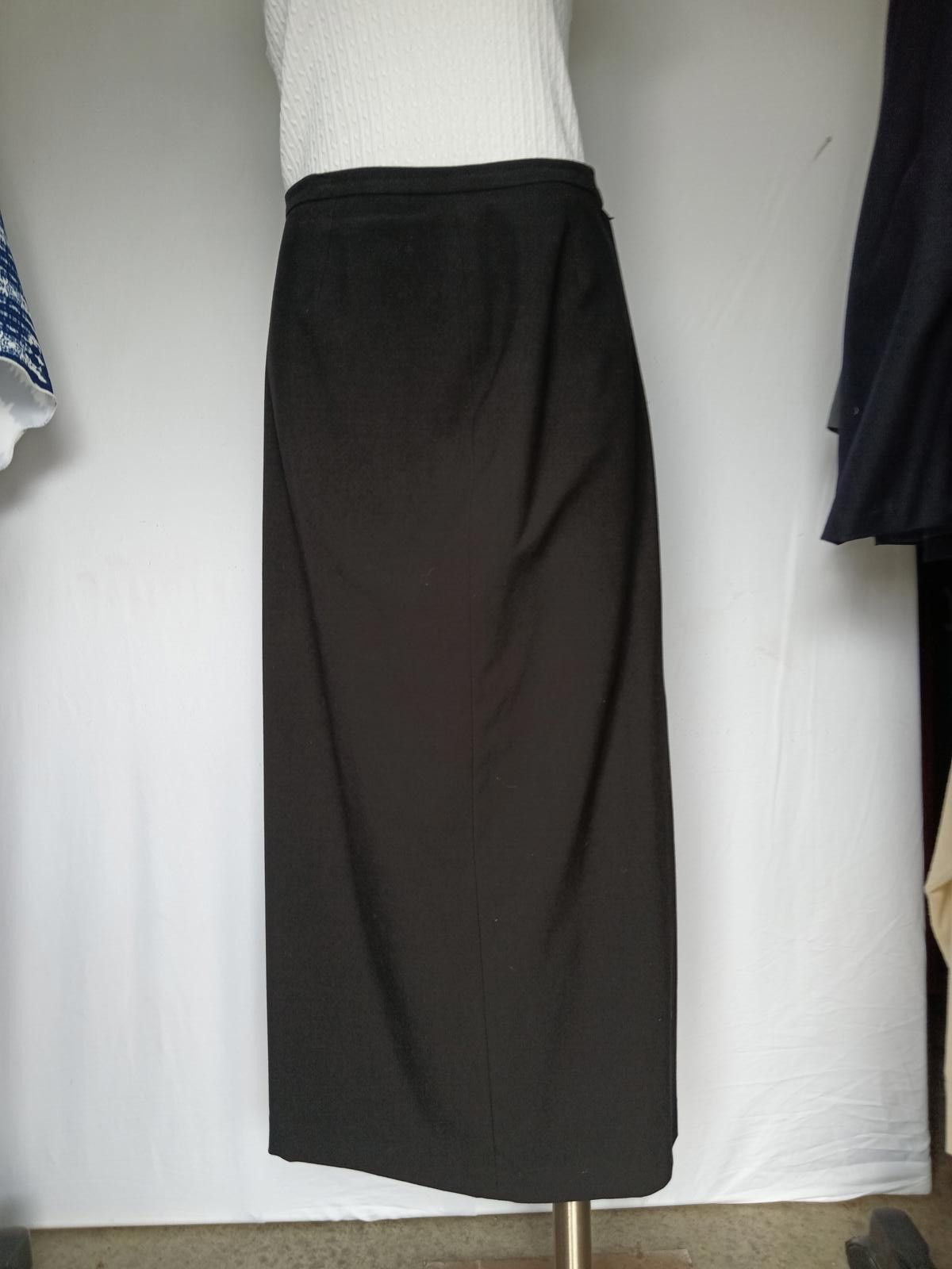 Designer Elegant Black Maxi Skirt by Universal Thread Size 32" / US 10 / IT 46 - 1 Thumbnail