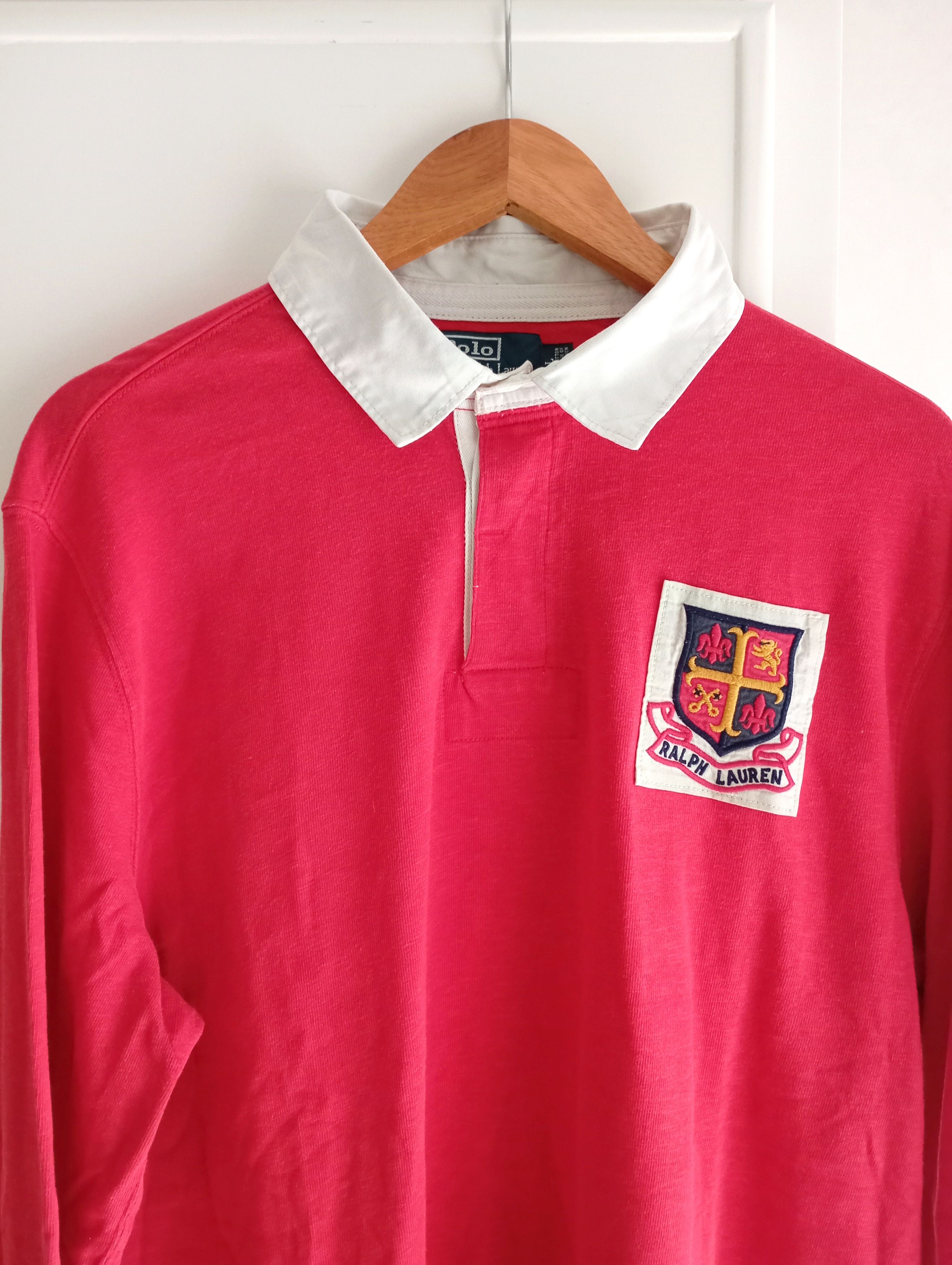 Polo Ralph Lauren Polo Ralph Lauren #3 Polo Rugby Shirt L Size US L / EU 52-54 / 3 - 4 Thumbnail