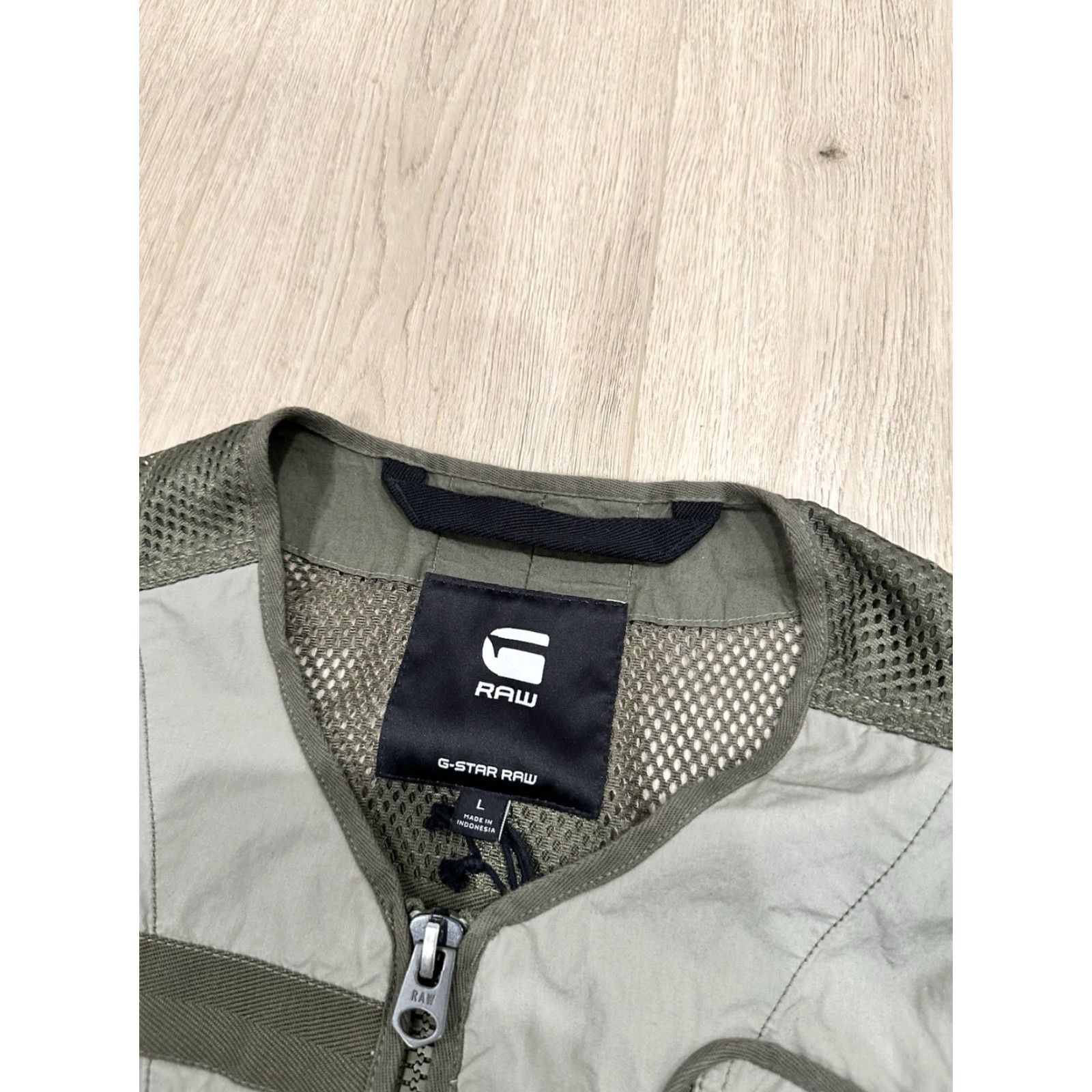 G-Star G-Star Vest NWT Regular Cotton Military Jacket Size L Green Pockets Poplin Utility Mix Size US L / EU 52-54 / 3 - 4 Thumbnail