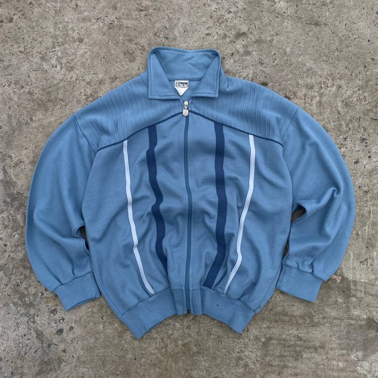 Aran Isles Knitwear Vintage Hip Hip Zip Sweater Abstractive Logo Y2K 90s USA Size US L / EU 52-54 / 3 - 1 Thumbnail