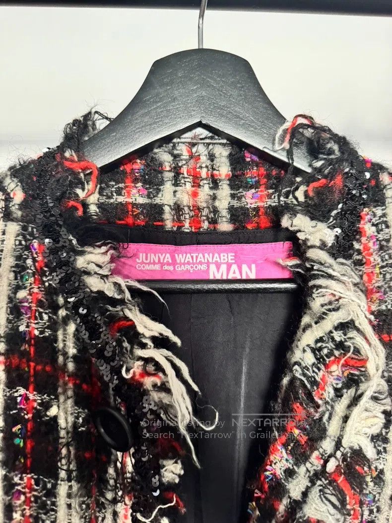 Junya Watanabe Junya Watanabe Tweed Jacket Size US M / EU 48-50 / 2 - 2 Thumbnail