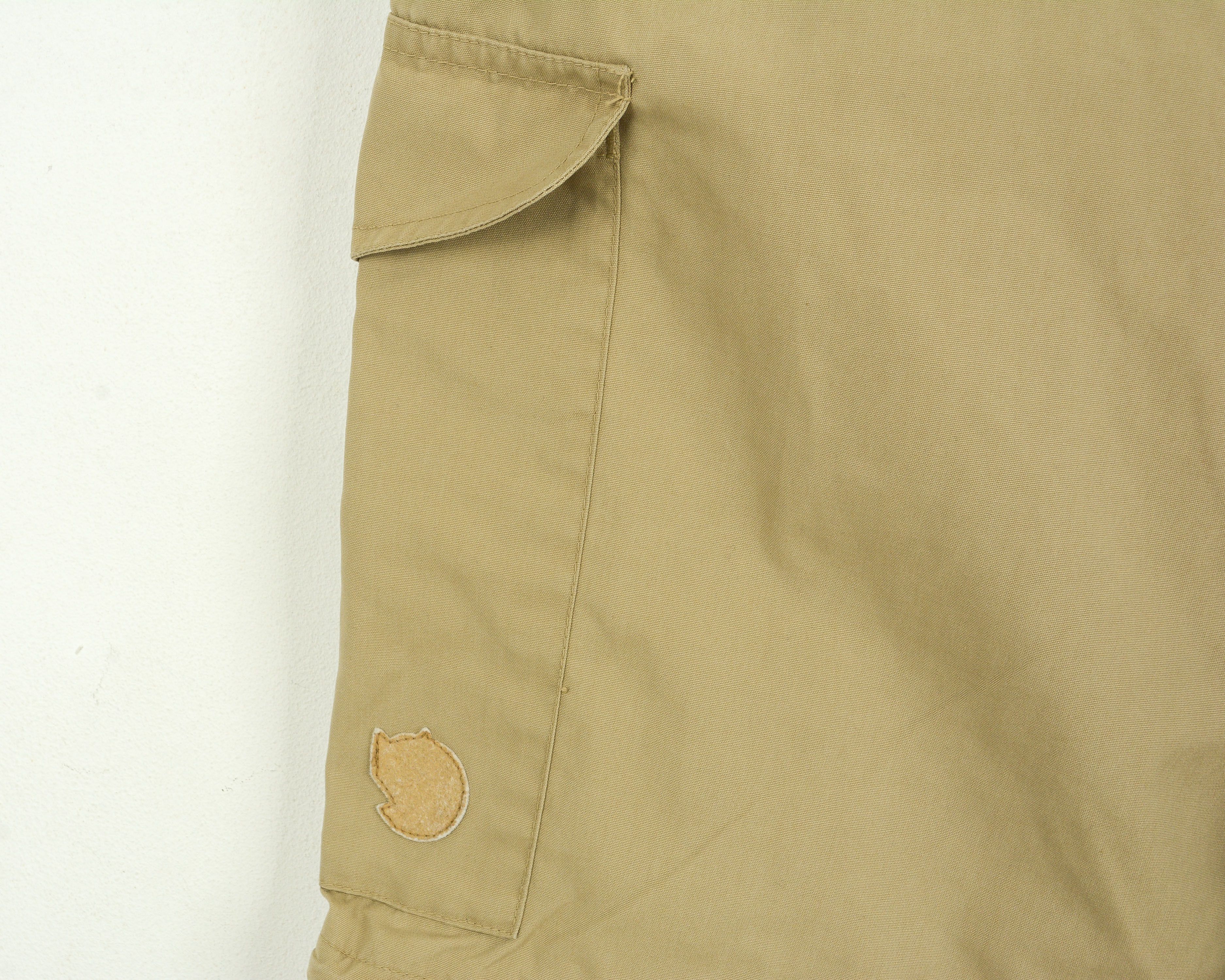 Fjallraven Zip Off waxed Pants 50 size W33 W34 trousers M Bushcraft Size US 34 / EU 50 - 3 Thumbnail