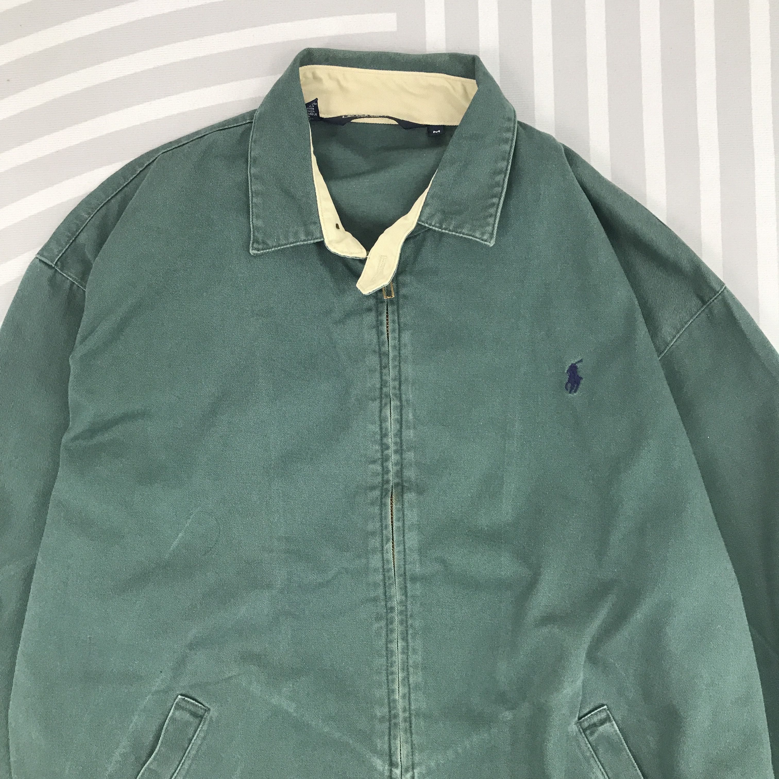 Polo Ralph Lauren × Ralph Lauren × Vintage Vintage Polo By Ralph Lauren Zipper Jacket Size US M / EU 48-50 / 2 - 2 Thumbnail
