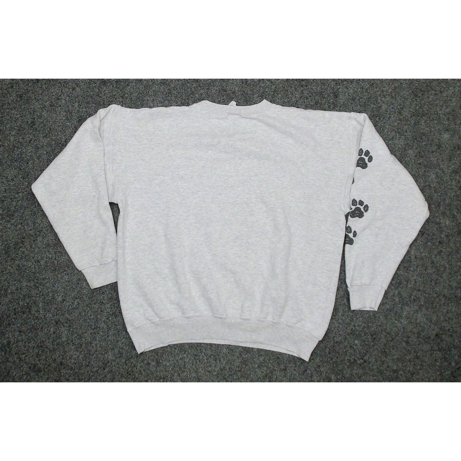 Vintage Vintage 90s Thrashed Boxy Husky Sled Dog Sweatshirt Size US XL / EU 56 / 4 - 4 Thumbnail