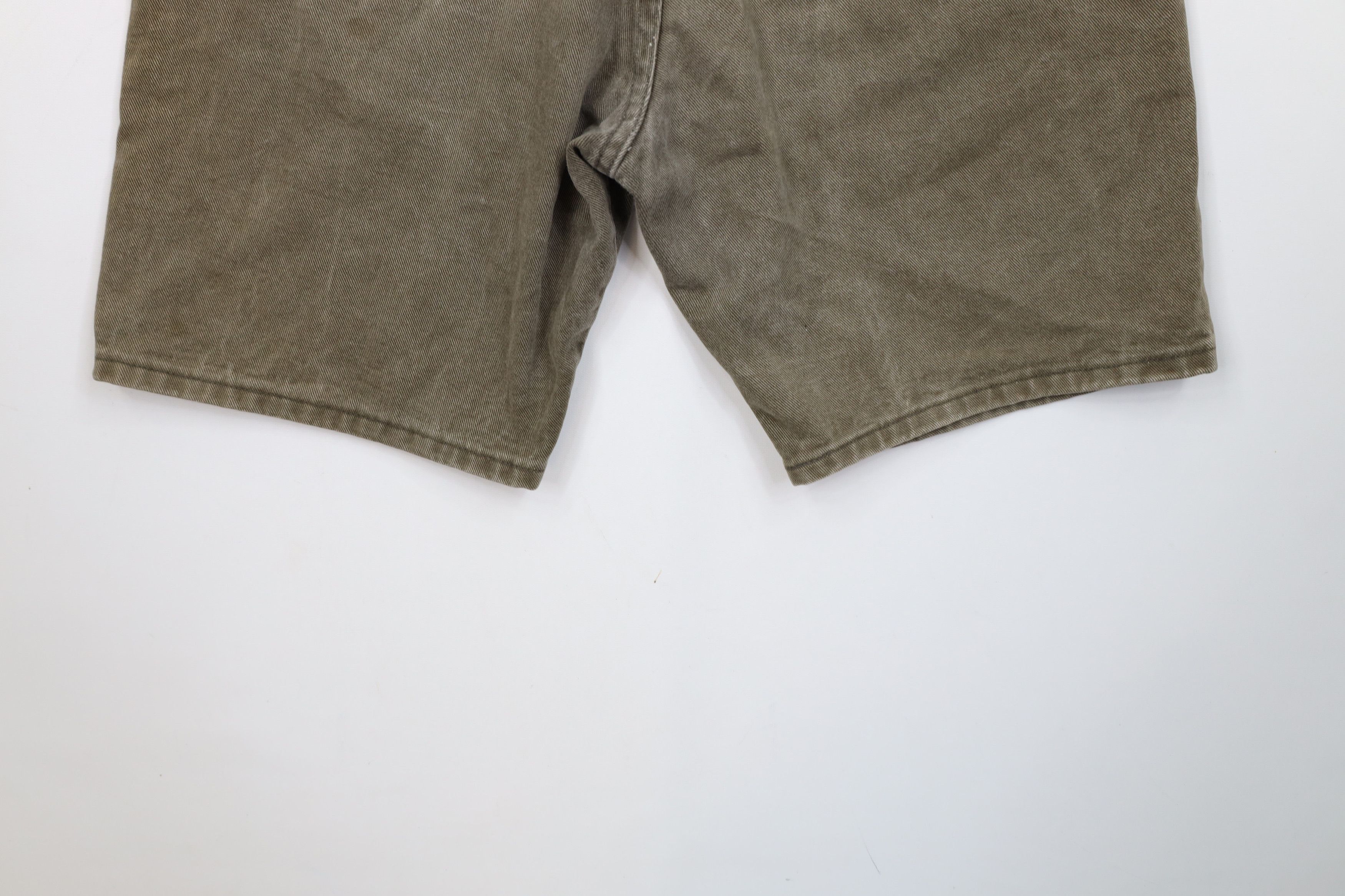 Wrangler Vintage 90s Wrangler Above Knee Denim Jean Shorts Green USA Size US 32 / EU 48 - 12 Thumbnail