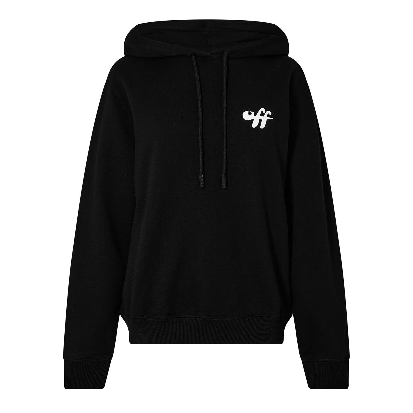 o1g2r1mq1224 Zebra Hoodie in Black & White