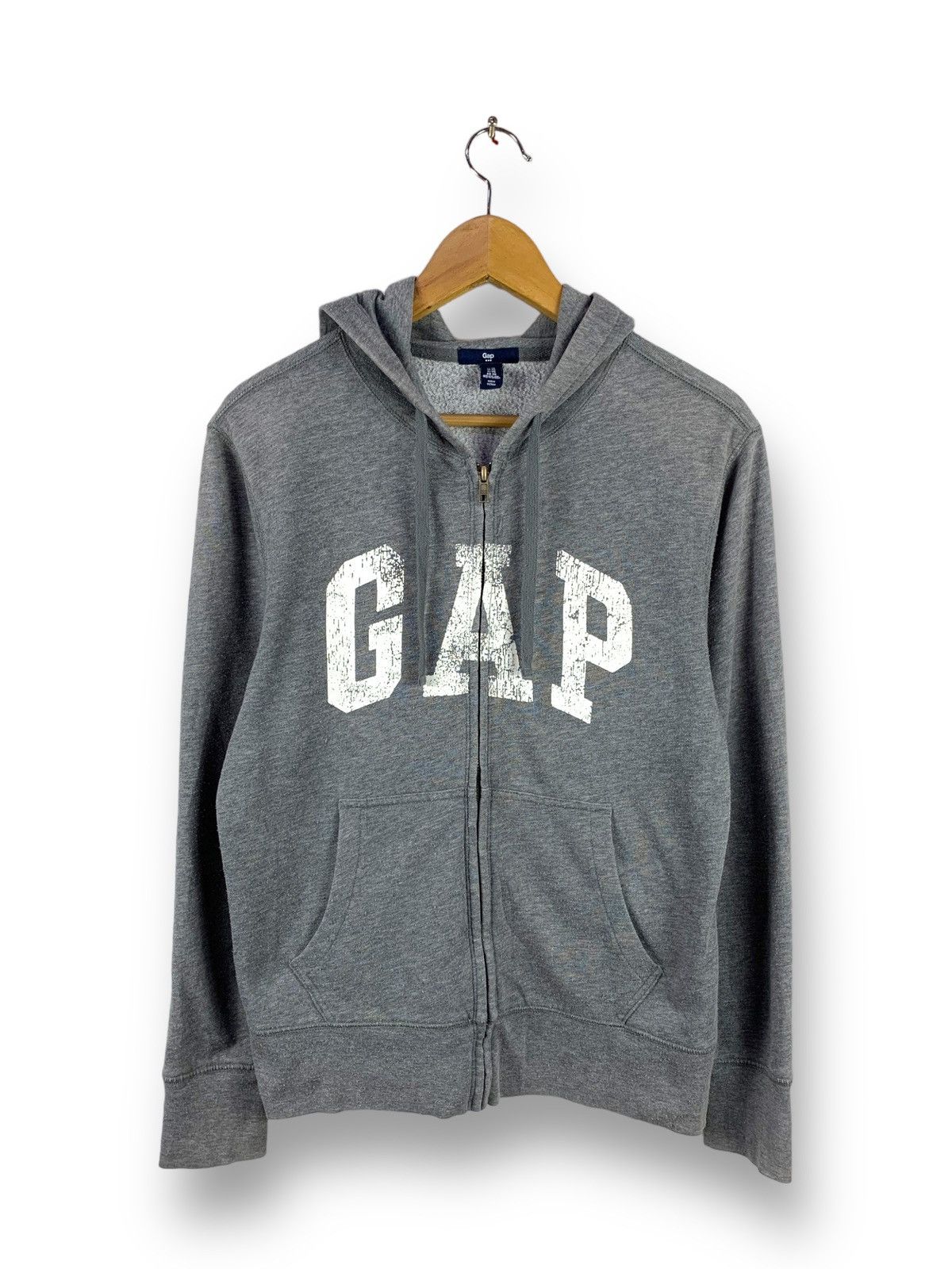 Gap Hoodie Gap Rn 54023 Sweater Steals! GAP Spellout Hoodie Zipper