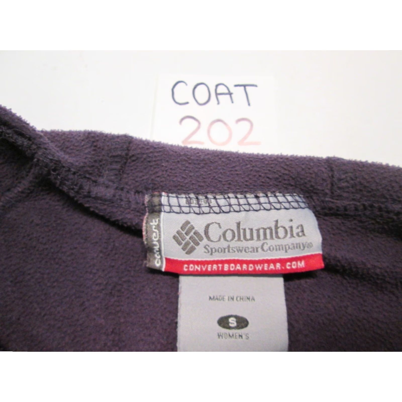 Vintage Columbia Womens Size S Track Jacket Purple Active Outerwear Size S / US 4 / IT 40 - 7 Thumbnail