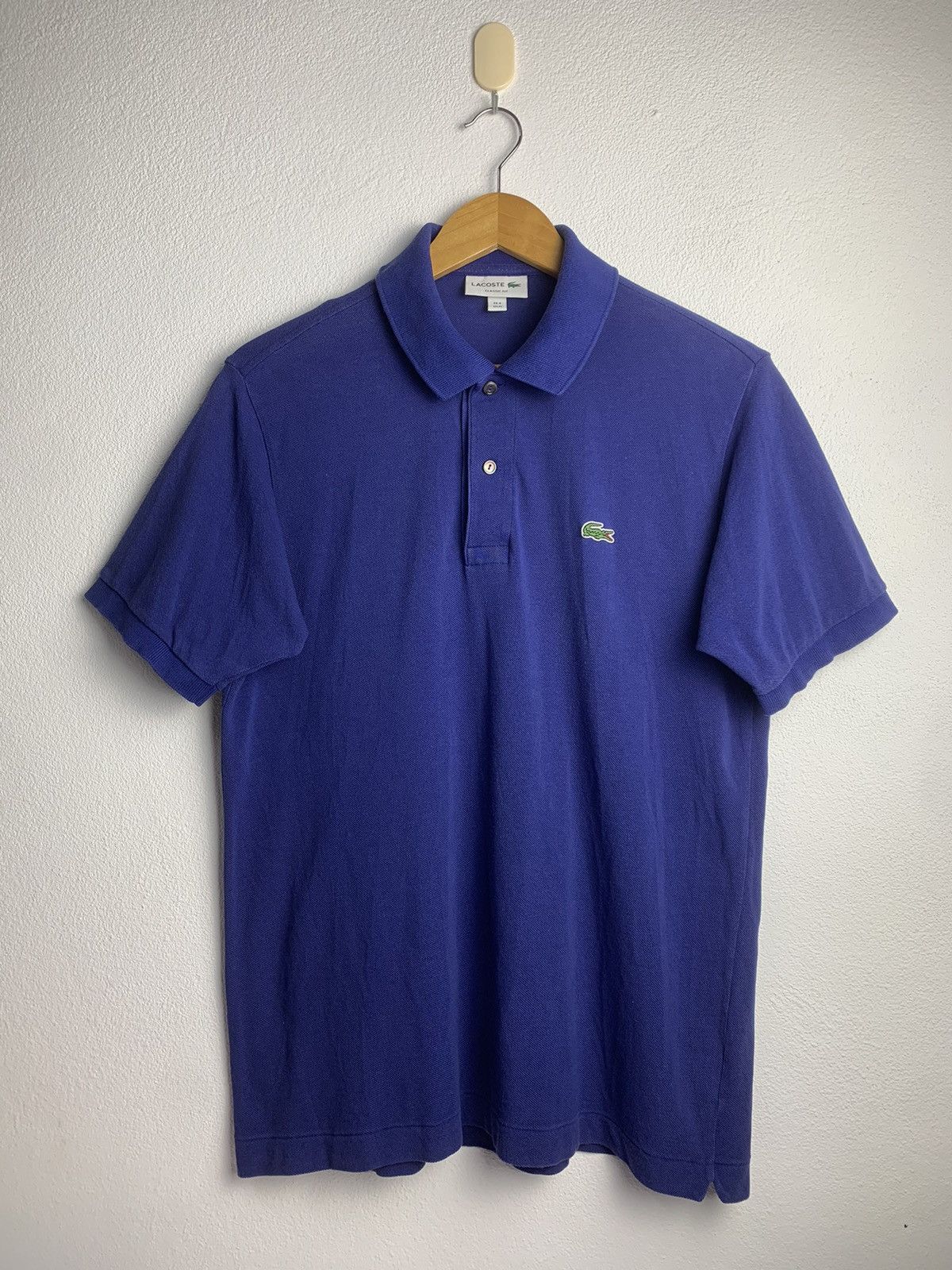 Lacoste × Vintage Vintage Lacoste Polo Shirt Size US M / EU 48-50 / 2 - 2 Thumbnail